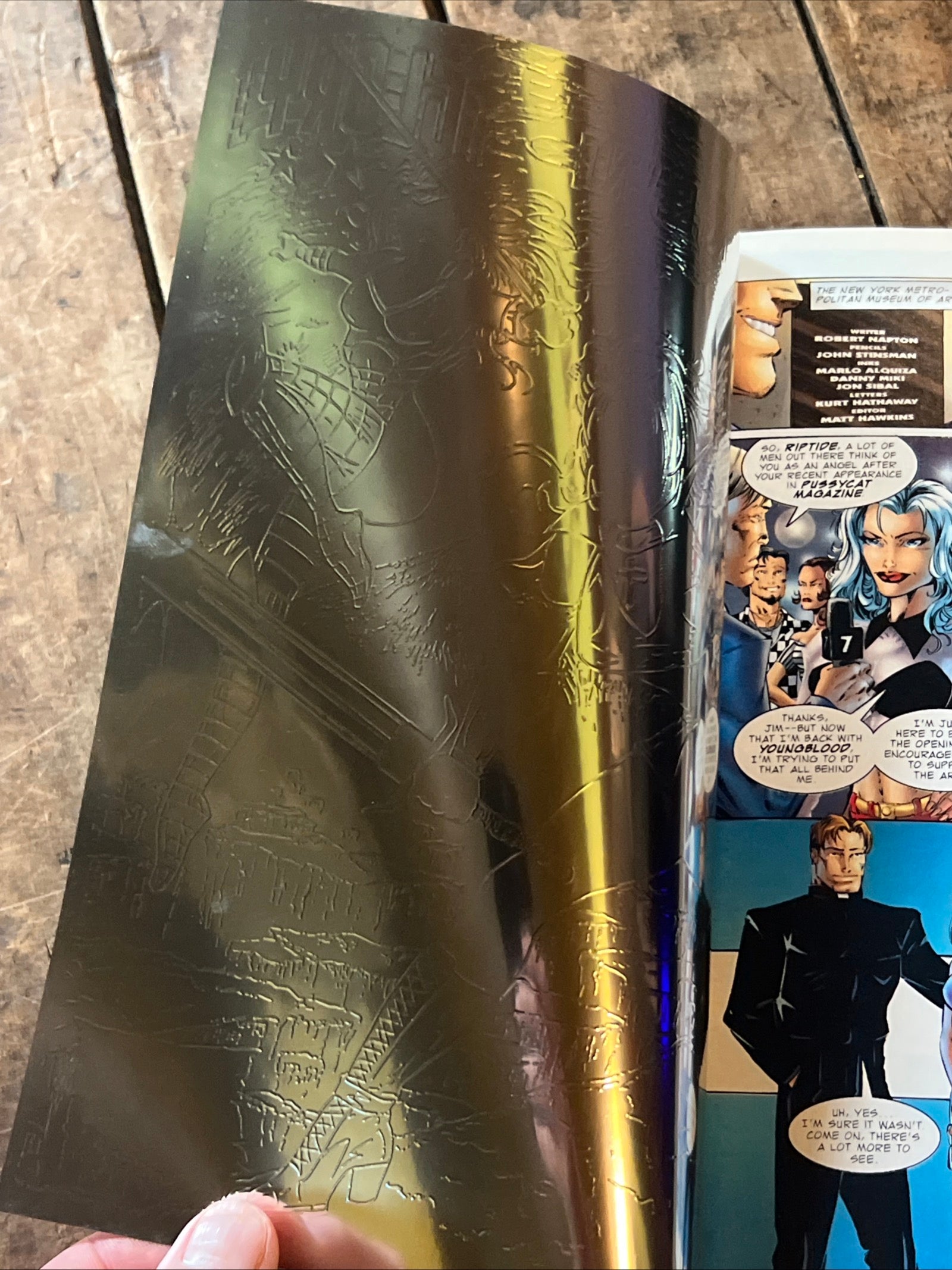 Avengelyne/Glory (Vol. 1) #1B (September 1995) Holochrome Cover Variant