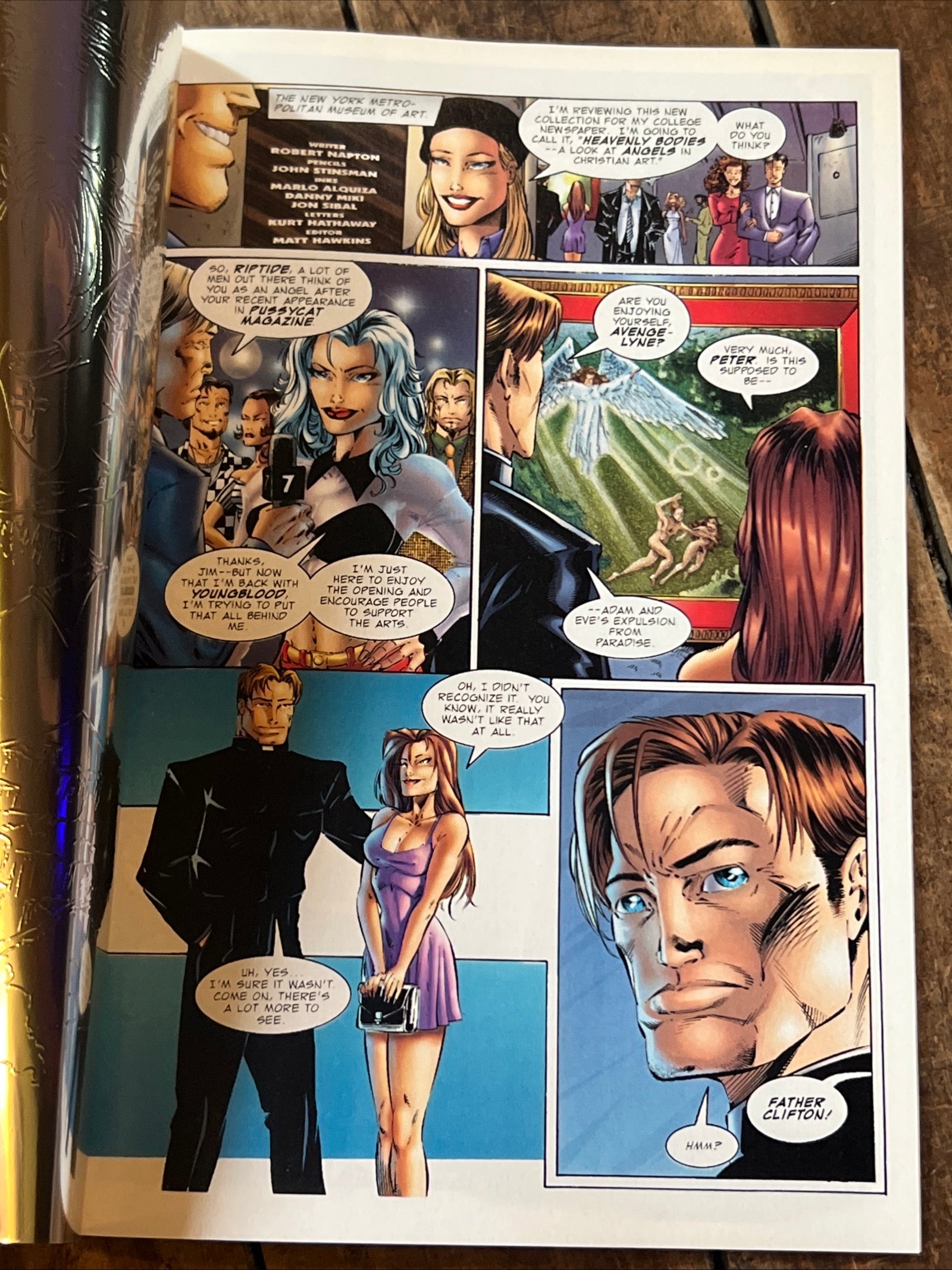 Avengelyne/Glory (Vol. 1) #1B (September 1995) Holochrome Cover Variant