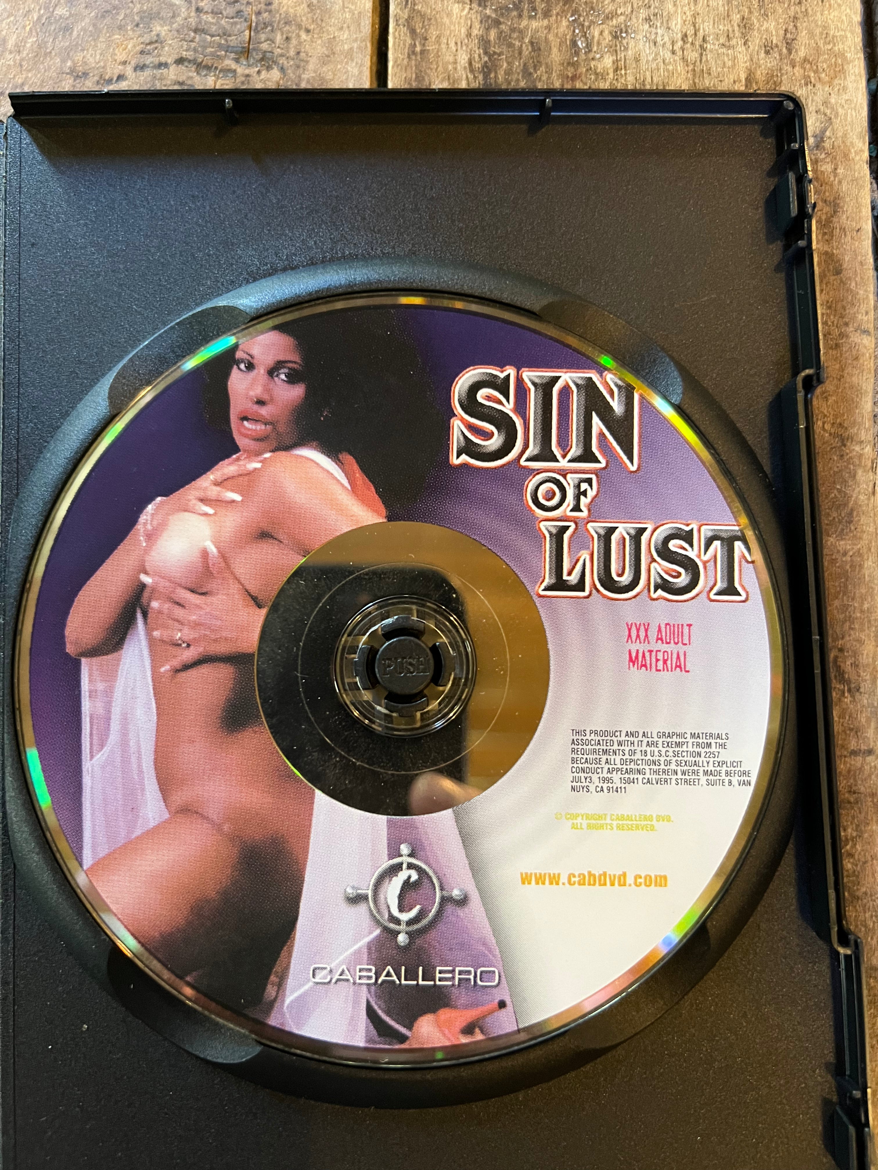 Sin Of Lust - DVD 1976 - Caballero