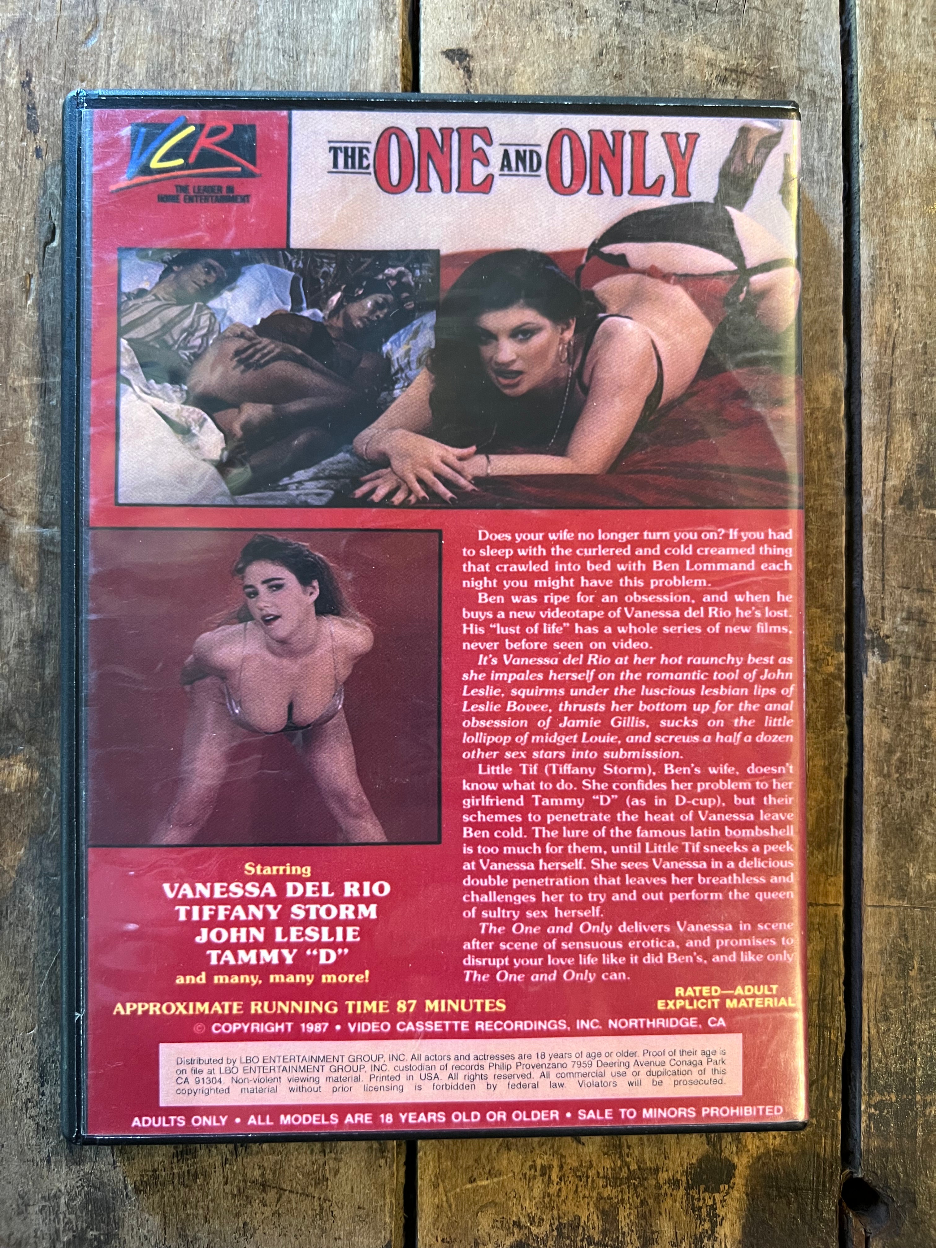 The One and Only - DVD 1987 - VCR