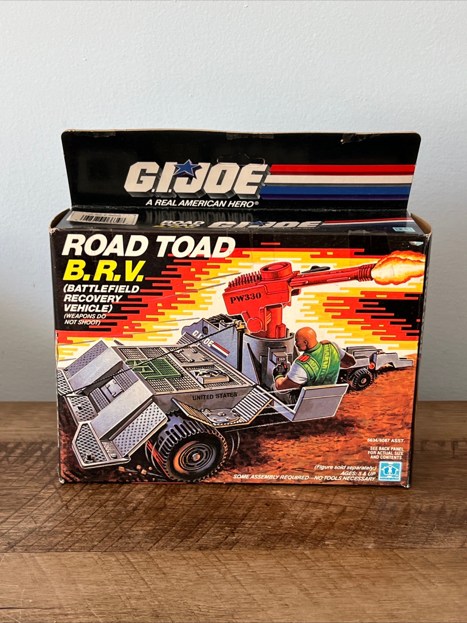 1987 Hasbro GI JOE - Road Toad B.R.V. - Original Box