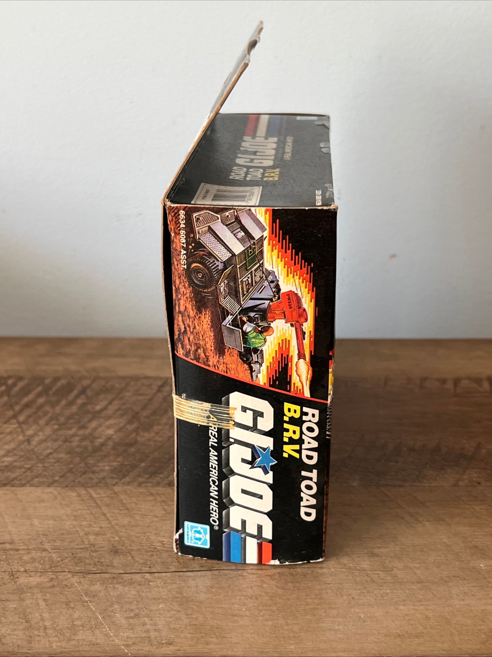 1987 Hasbro GI JOE - Road Toad B.R.V. - Original Box