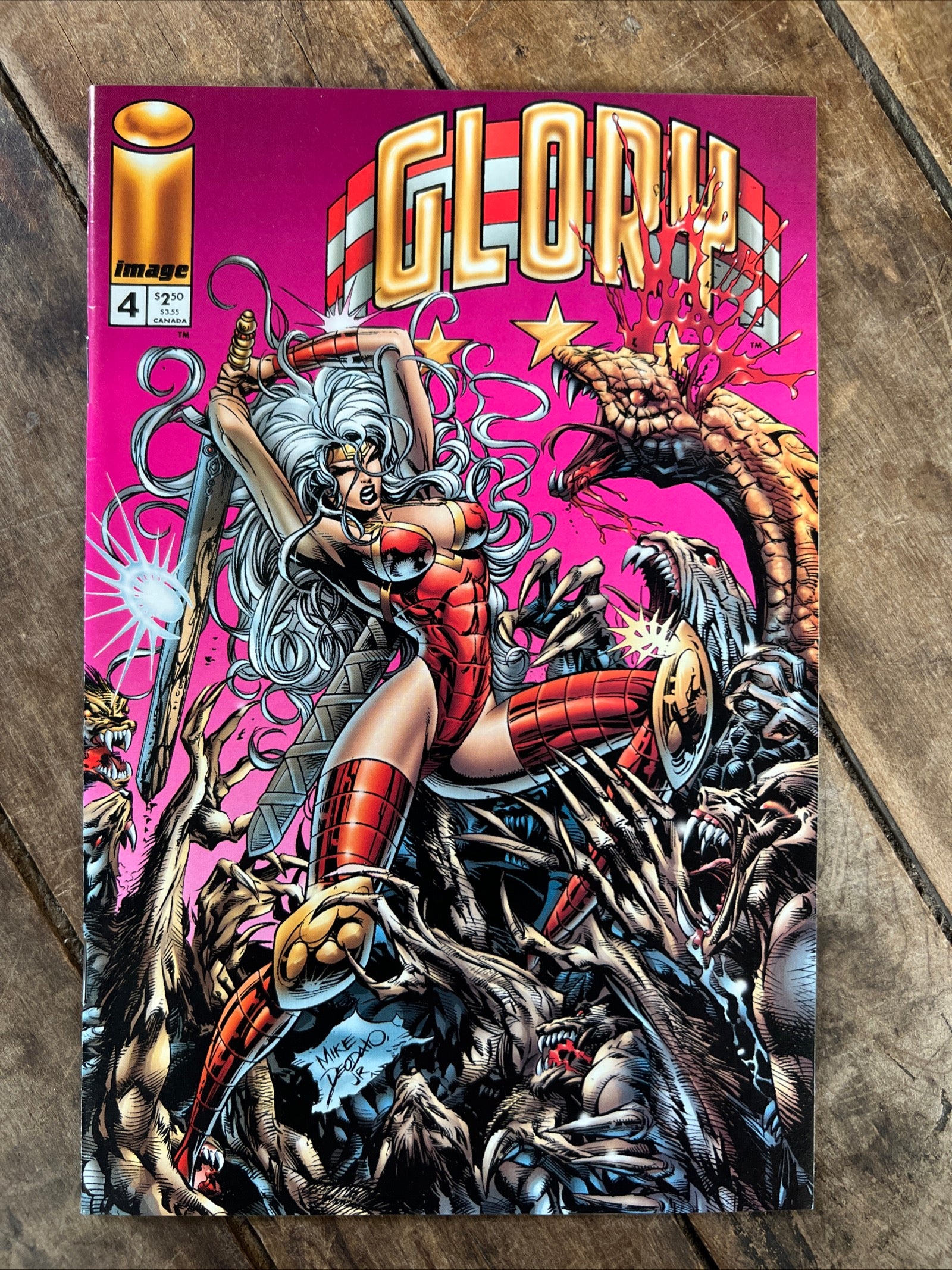 Glory #4 ( 1995 ) Image Comics - Chapter 4: Who Wrote The Book Of Love?
