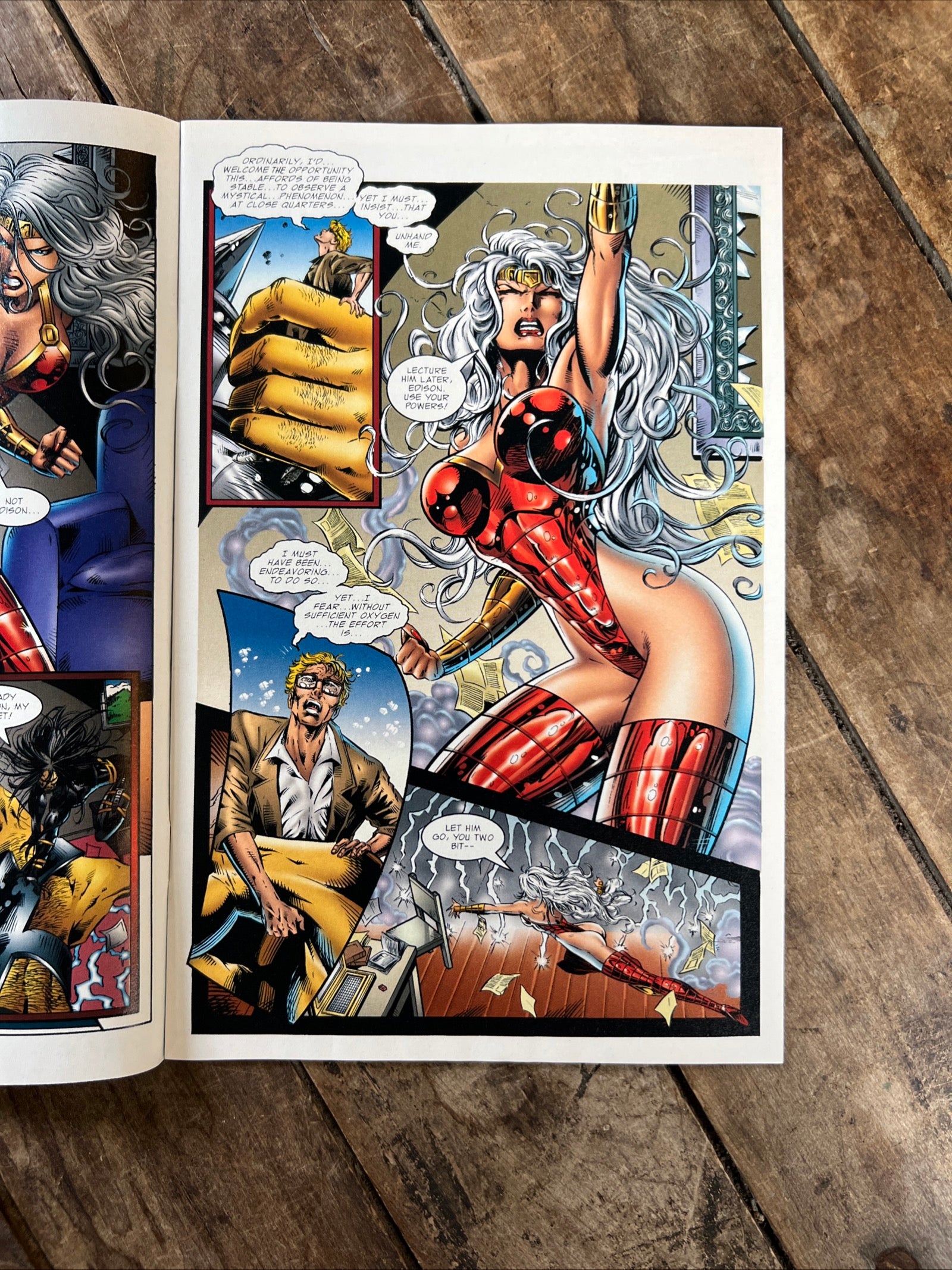 Glory #4 ( 1995 ) Image Comics - Chapter 4: Who Wrote The Book Of Love?
