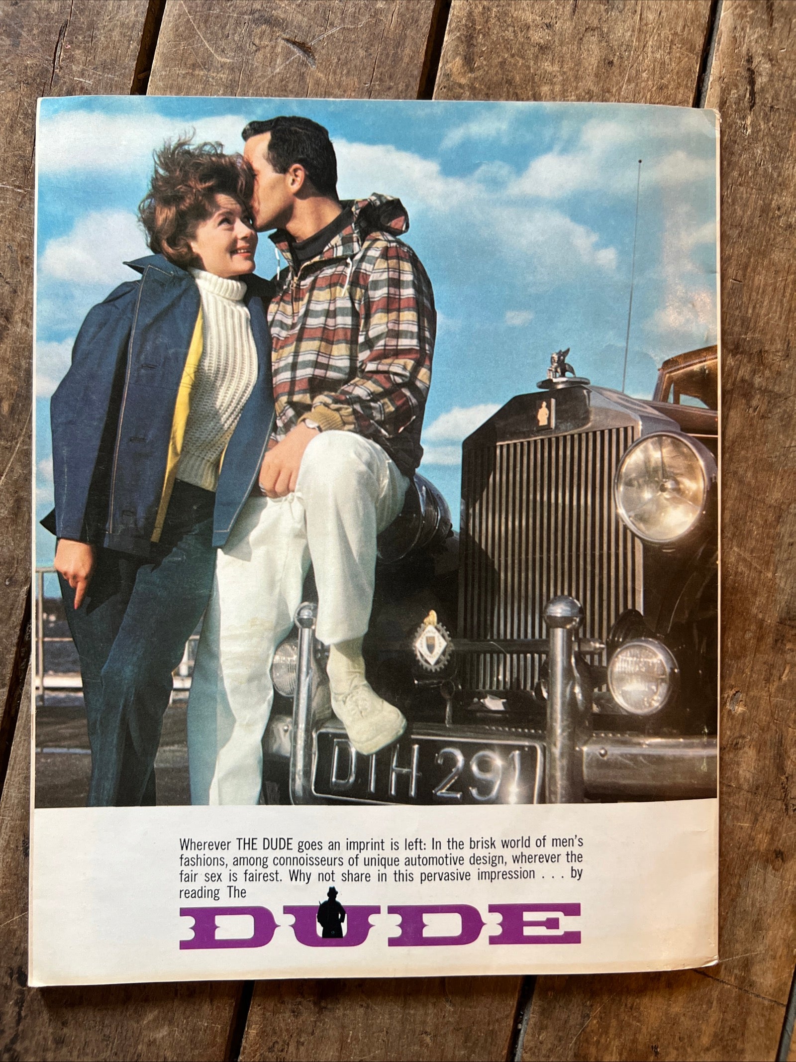 Vintage The DUDE Magazine May 1962