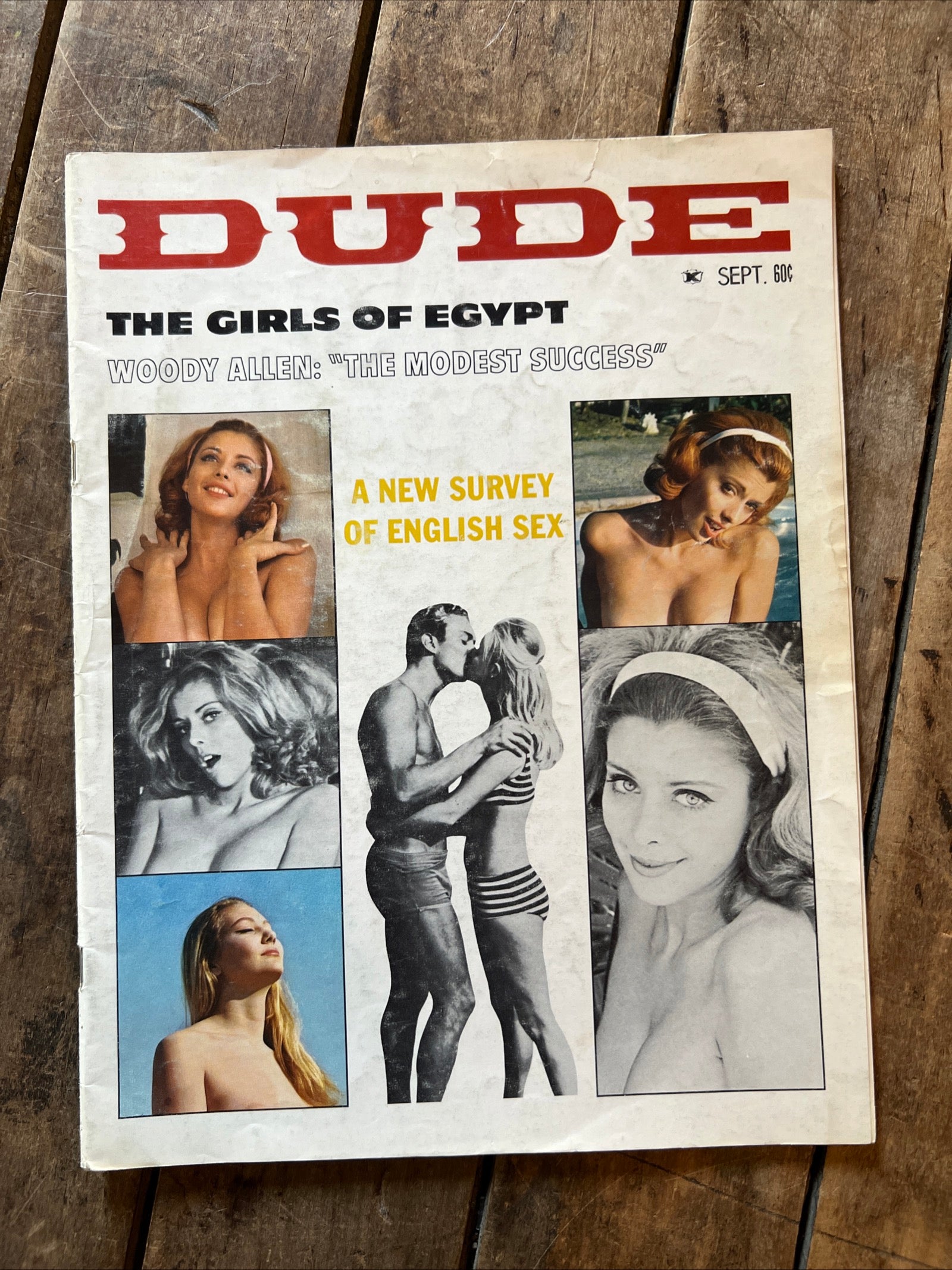 Vintage The DUDE Magazine September 1965