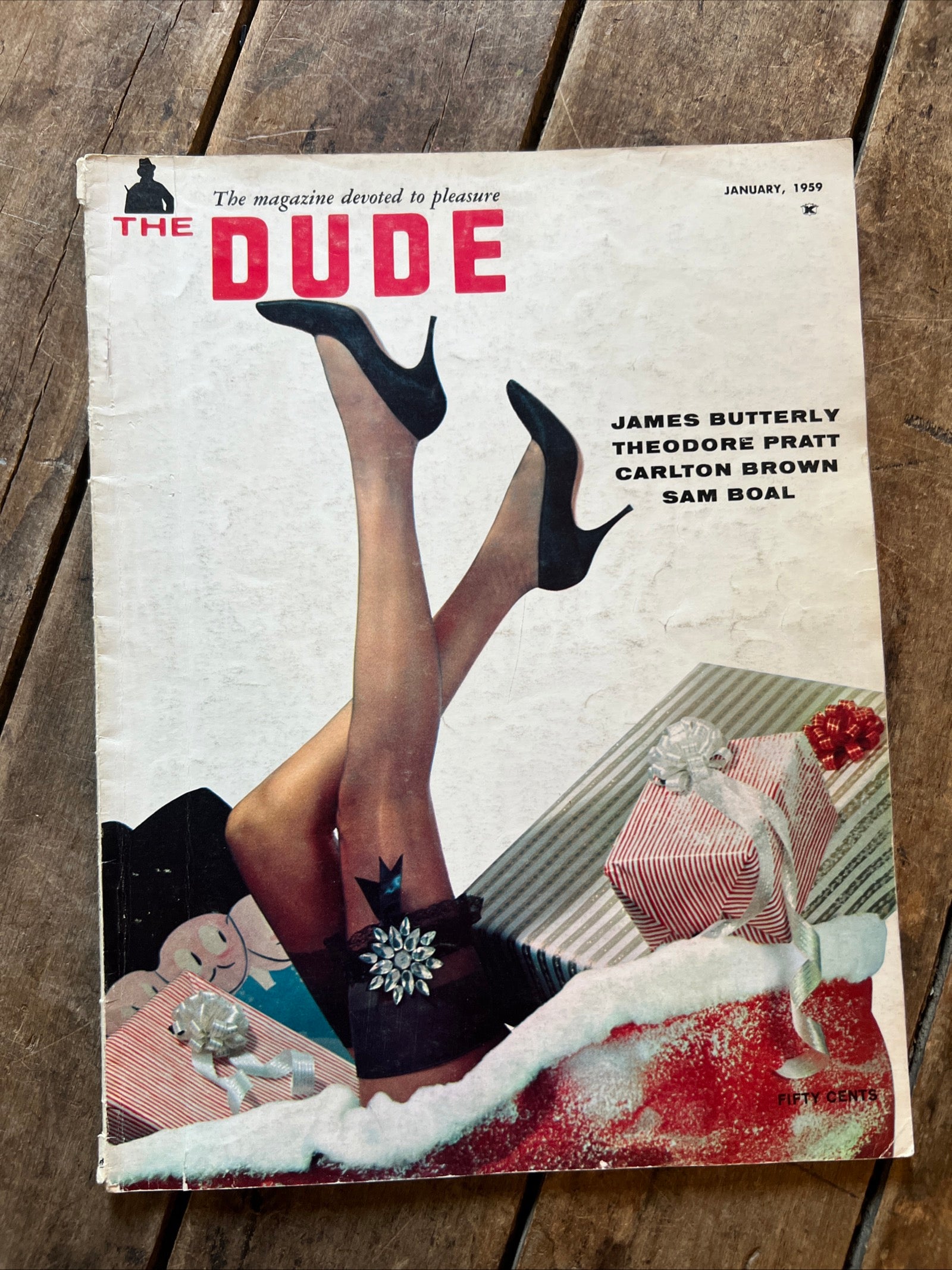Vintage The DUDE Magazine January 1959