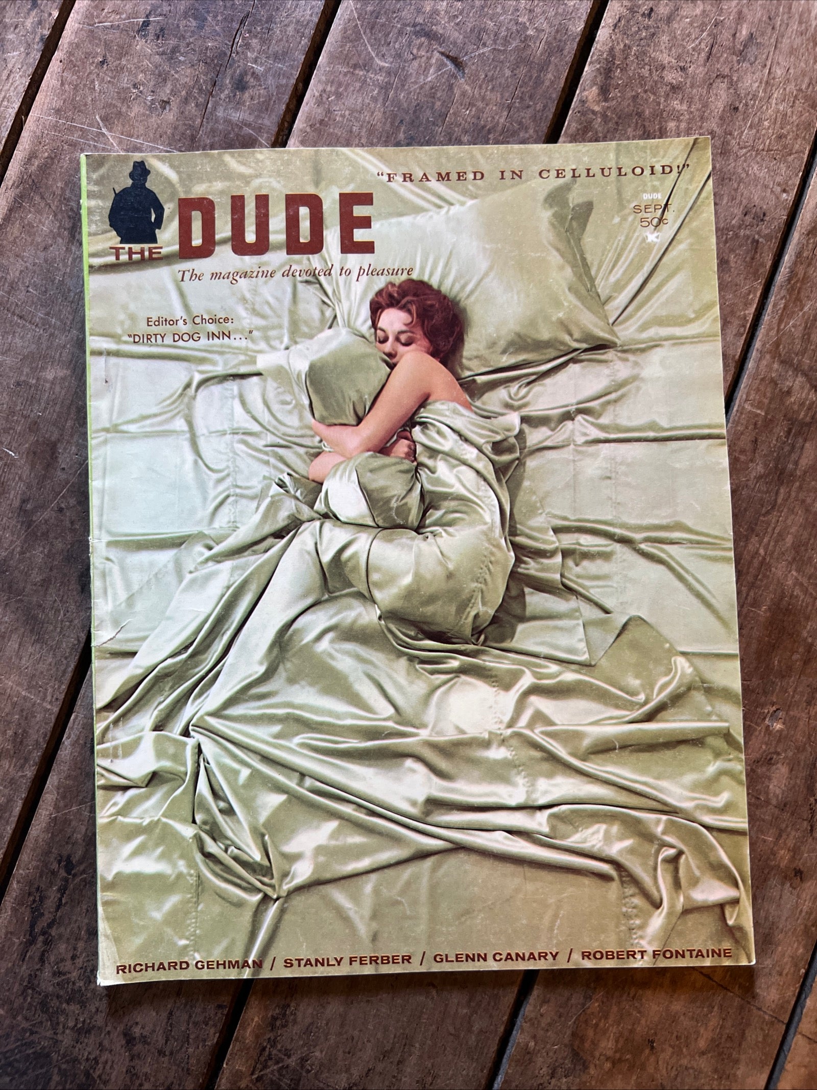 Vintage The DUDE Magazine September 1961