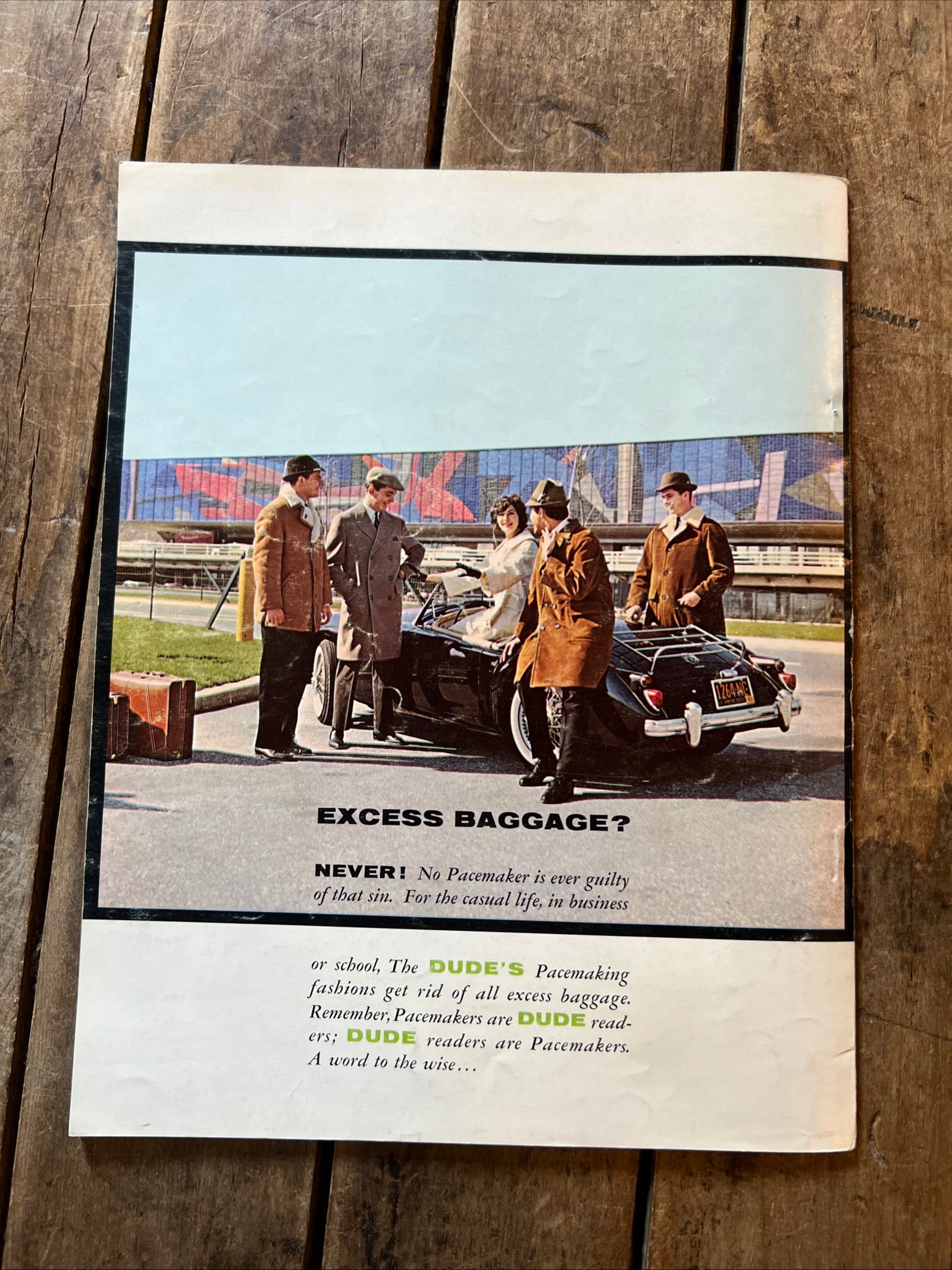 Vintage The DUDE Magazine September 1961