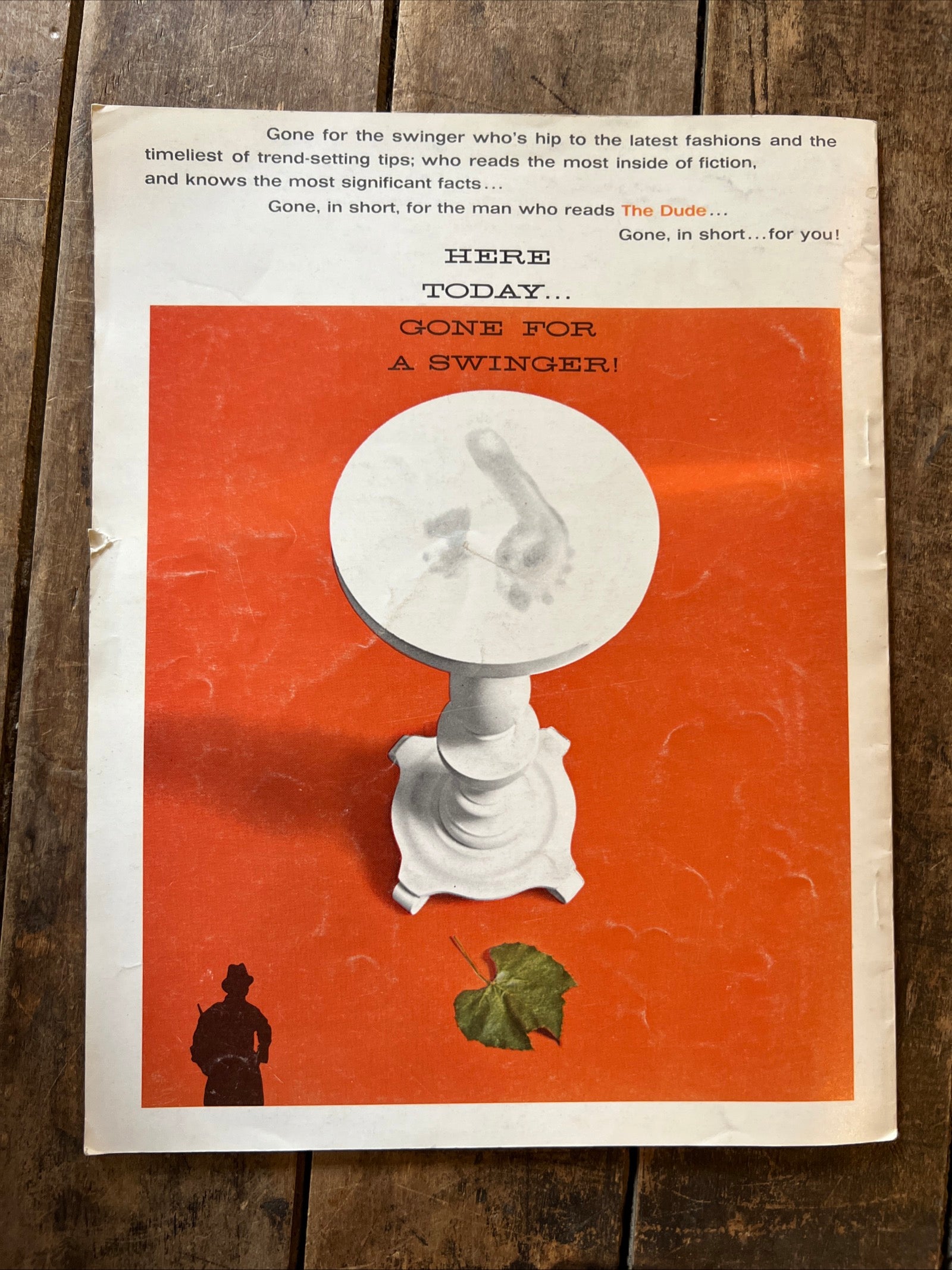 THE DUDE November 1961 Vintage Magazine