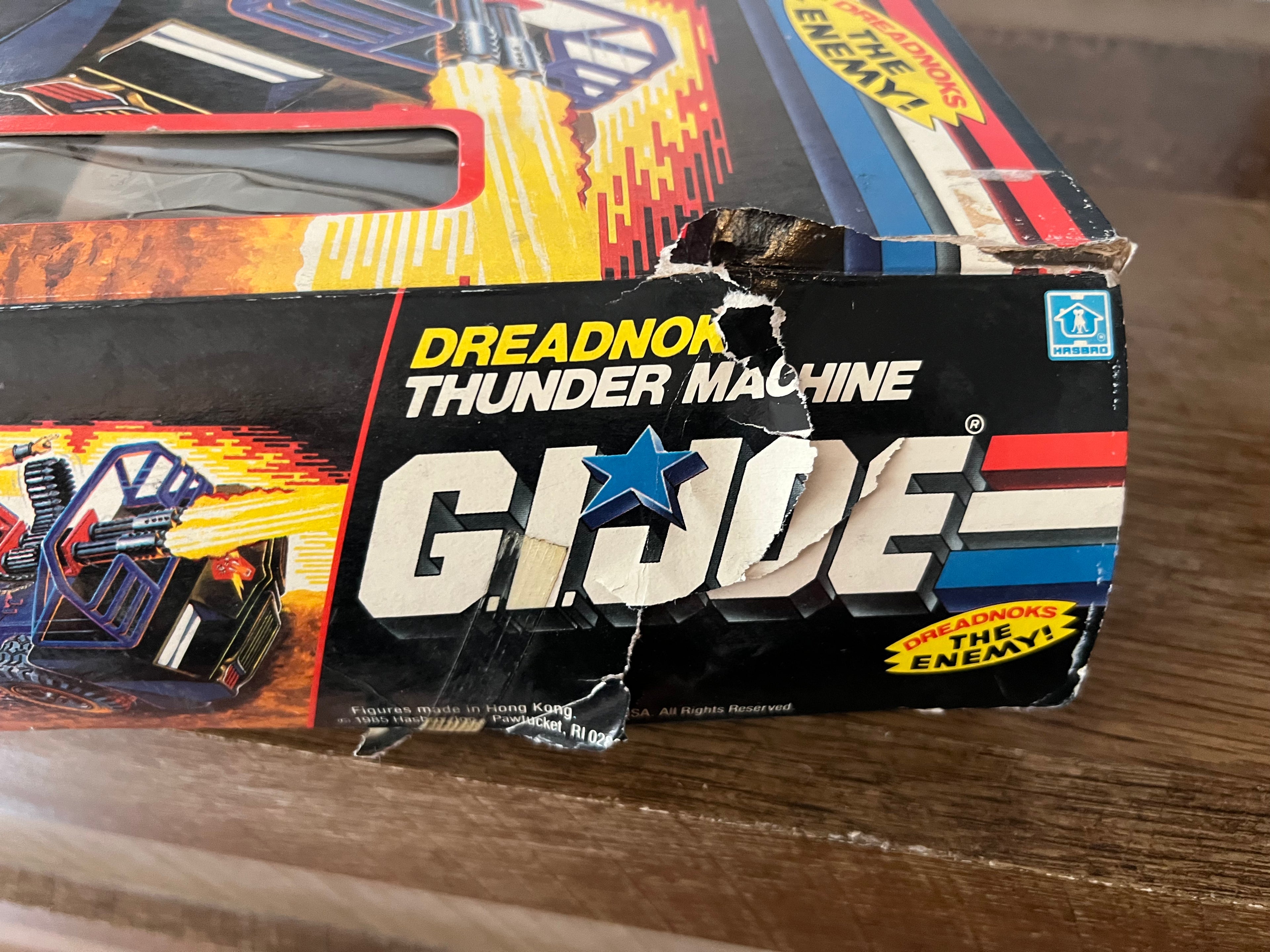 1986 Hasbro GI JOE- Dreadnok Thunder Machine & Thrasher - Original Box Complete