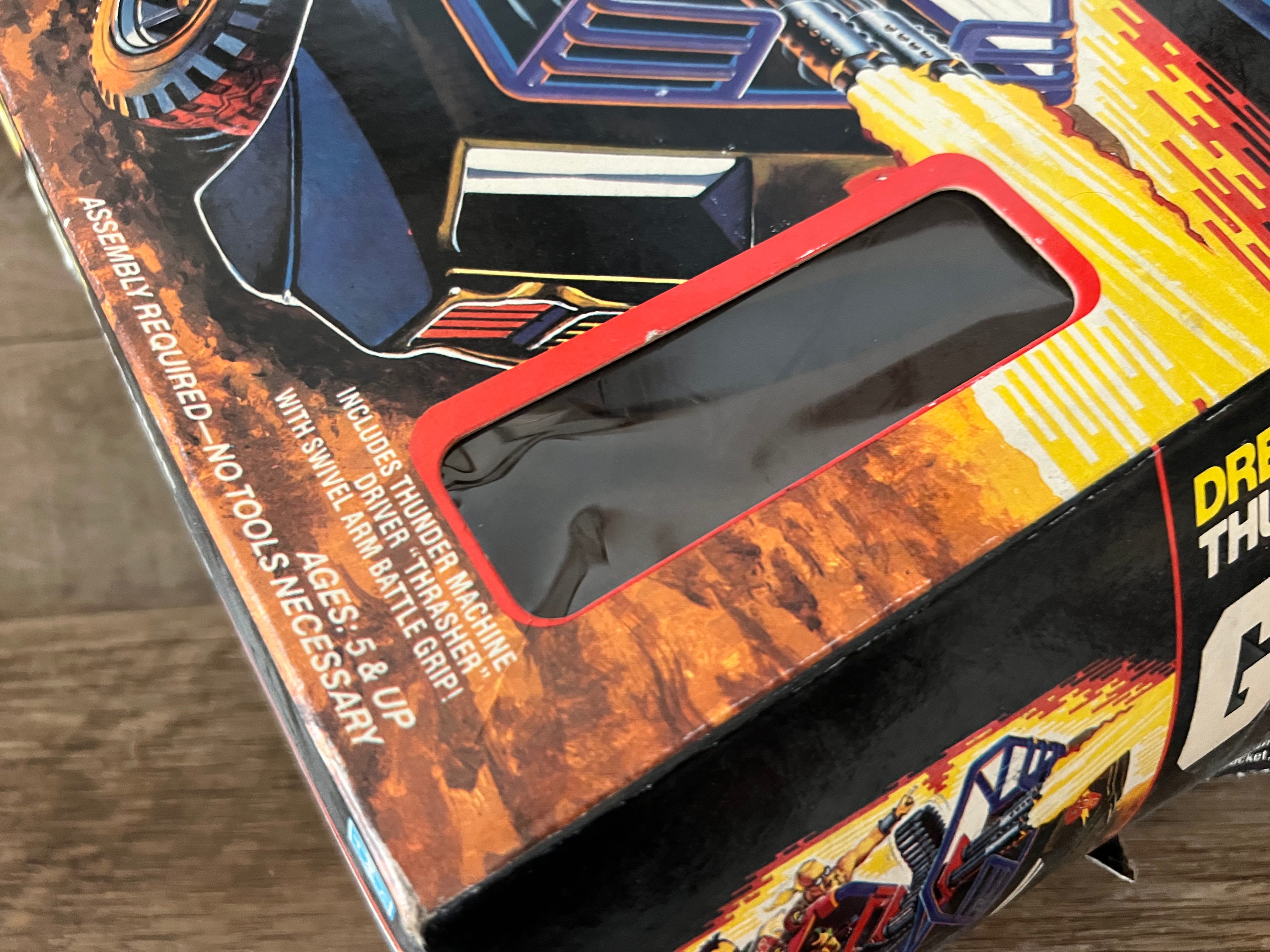 1986 Hasbro GI JOE- Dreadnok Thunder Machine & Thrasher - Original Box Complete