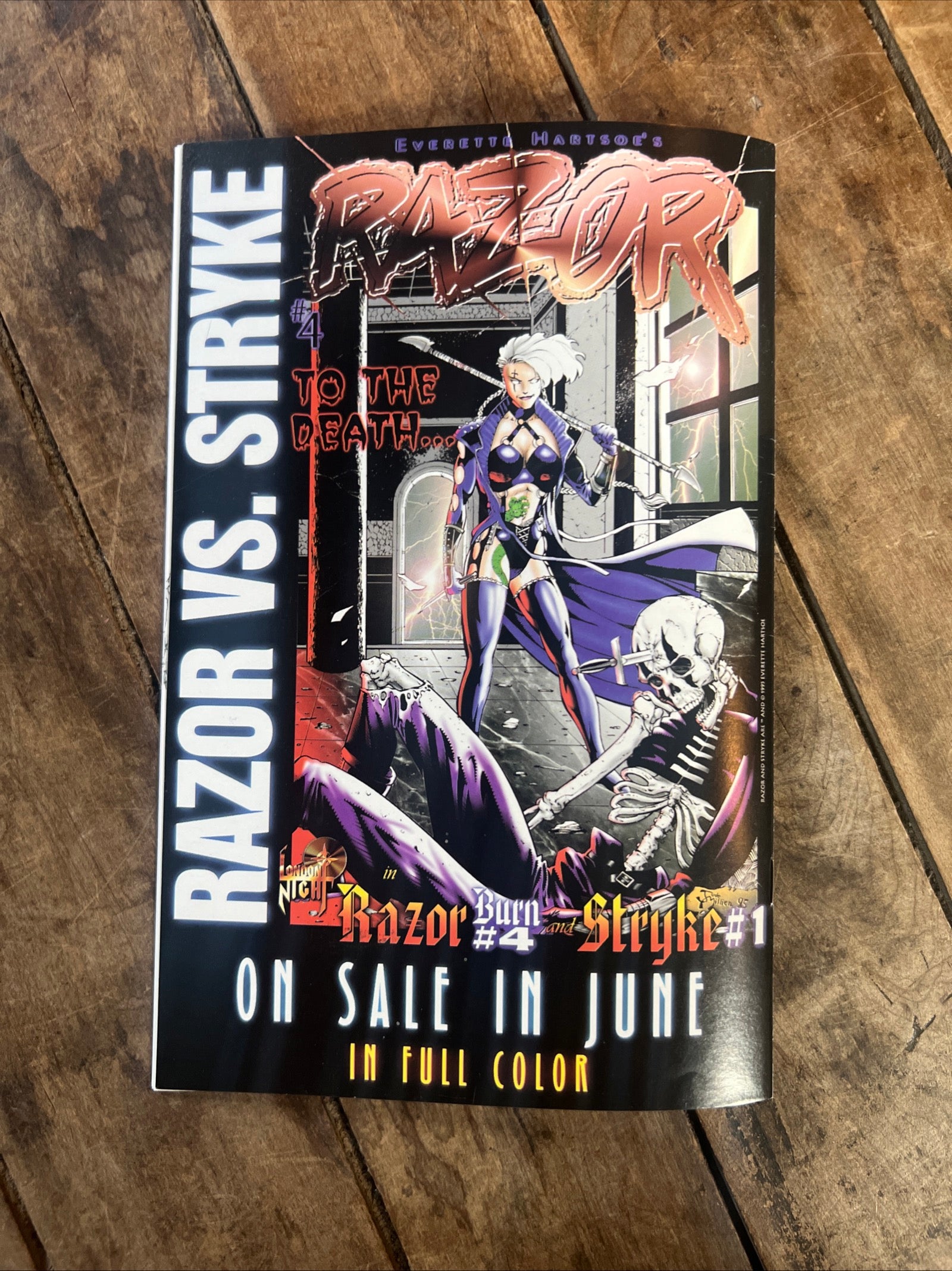 Razor: The Suffering #1 Director's Cut - London Night Studios ( 1994 )