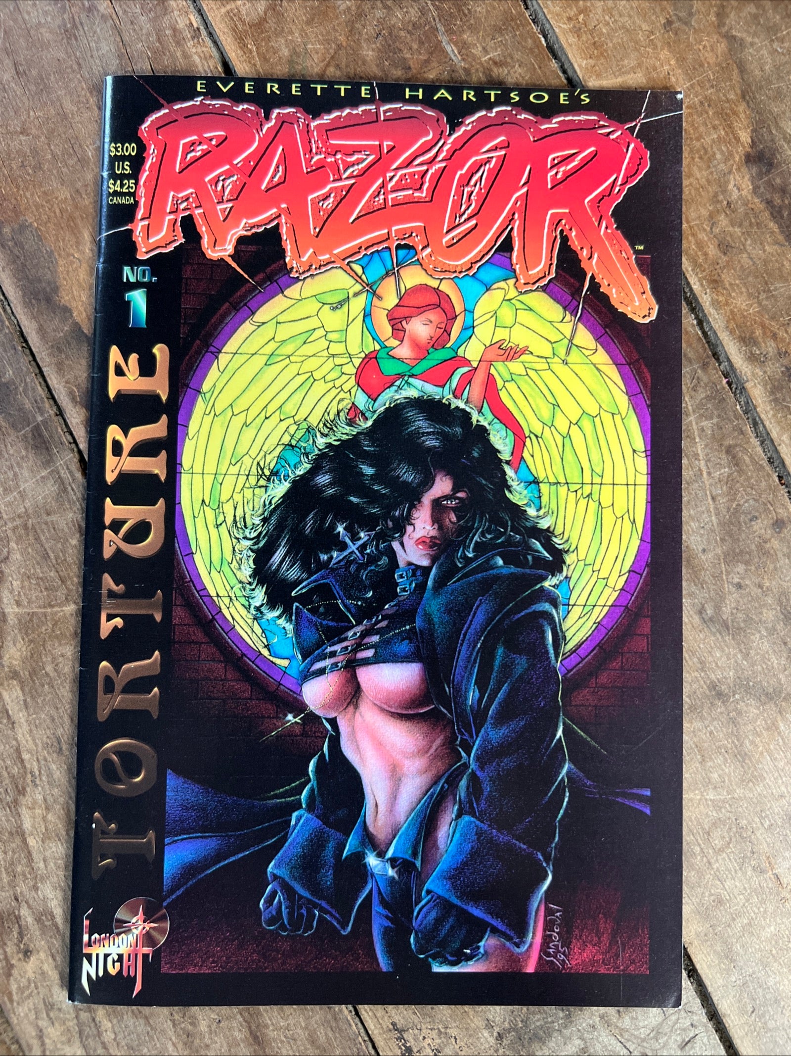 Razor: Torture #1 ( 1996 ) London Night Studios