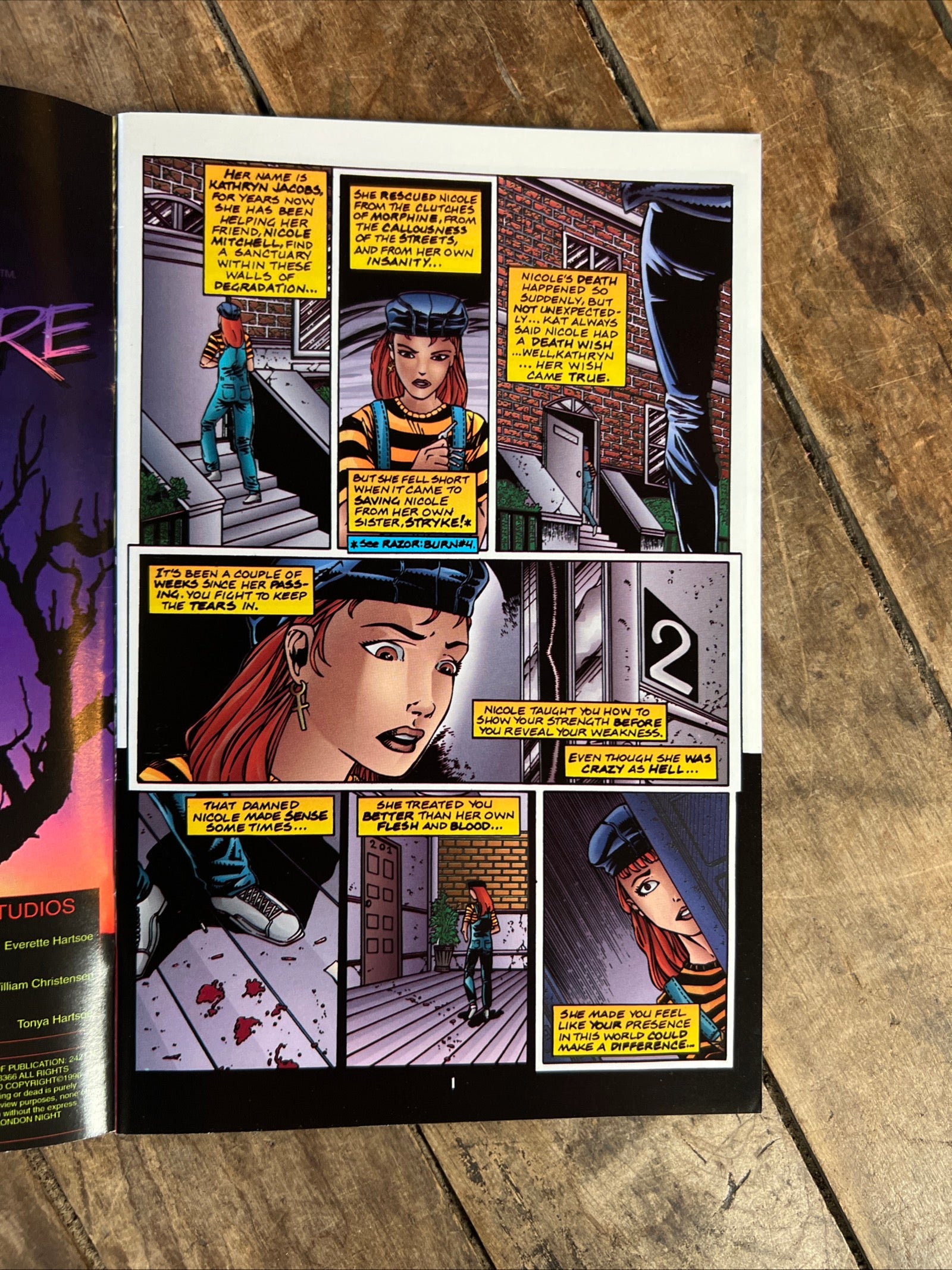 Razor: Torture #1 ( 1996 ) London Night Studios