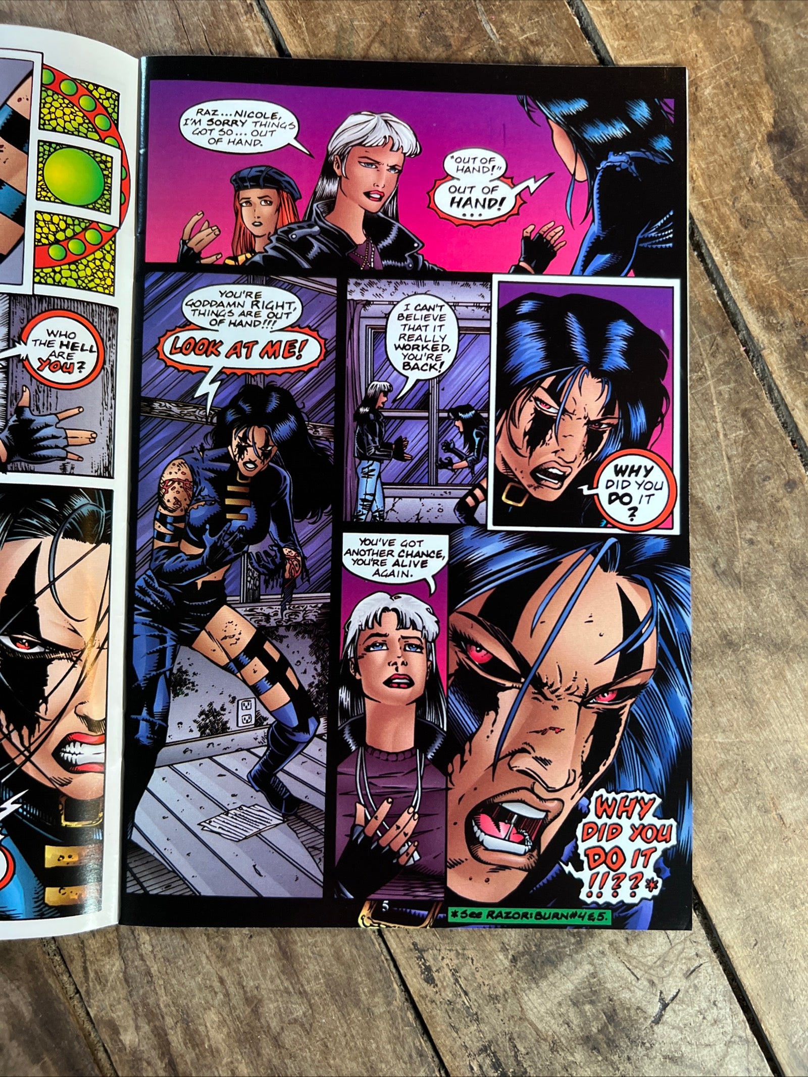 Razor: Torture #1 ( 1996 ) London Night Studios