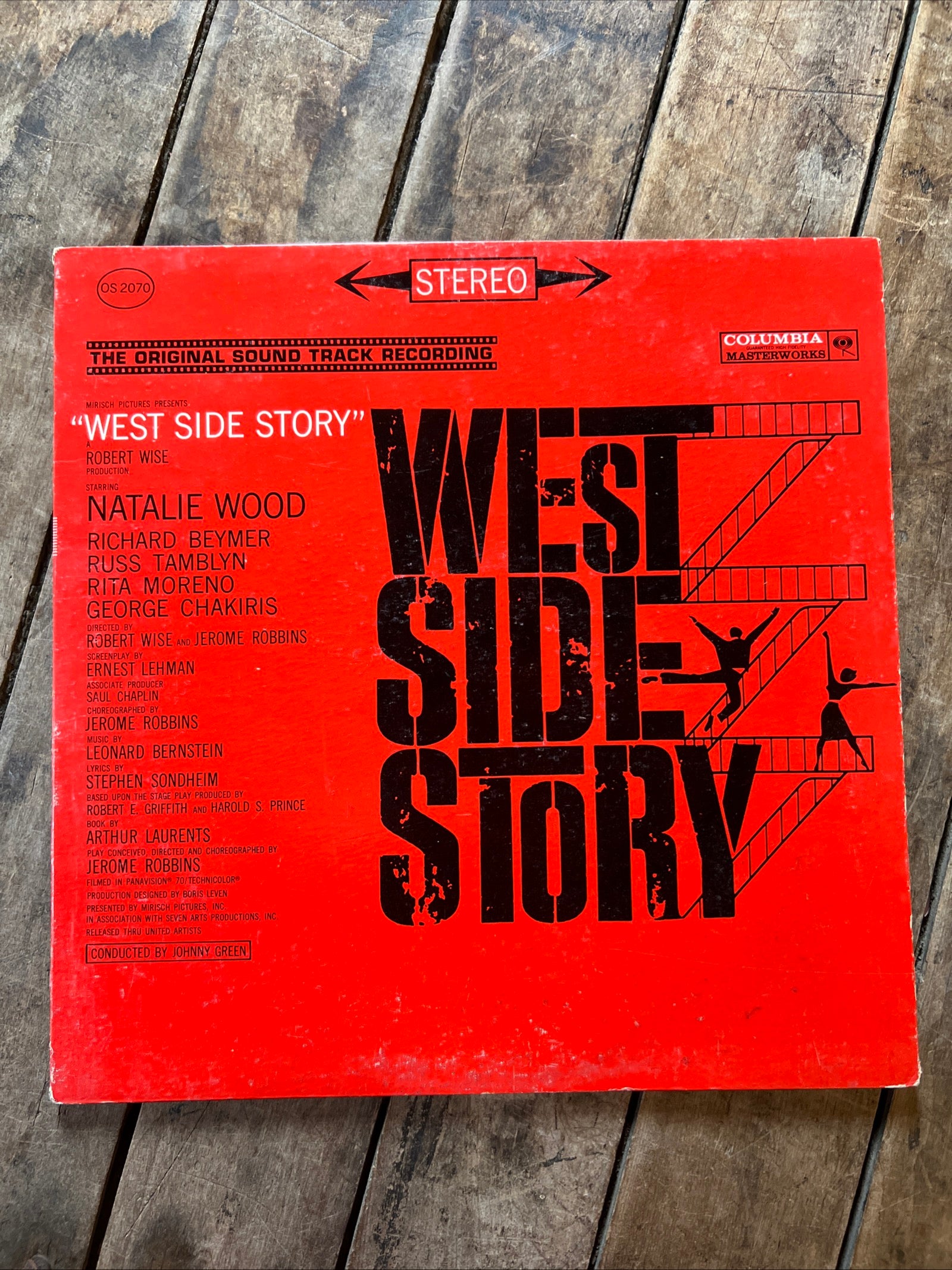 Leonard Bernstein - West Side Story - 1961 Columbia Masterworks LP Record Vinyl
