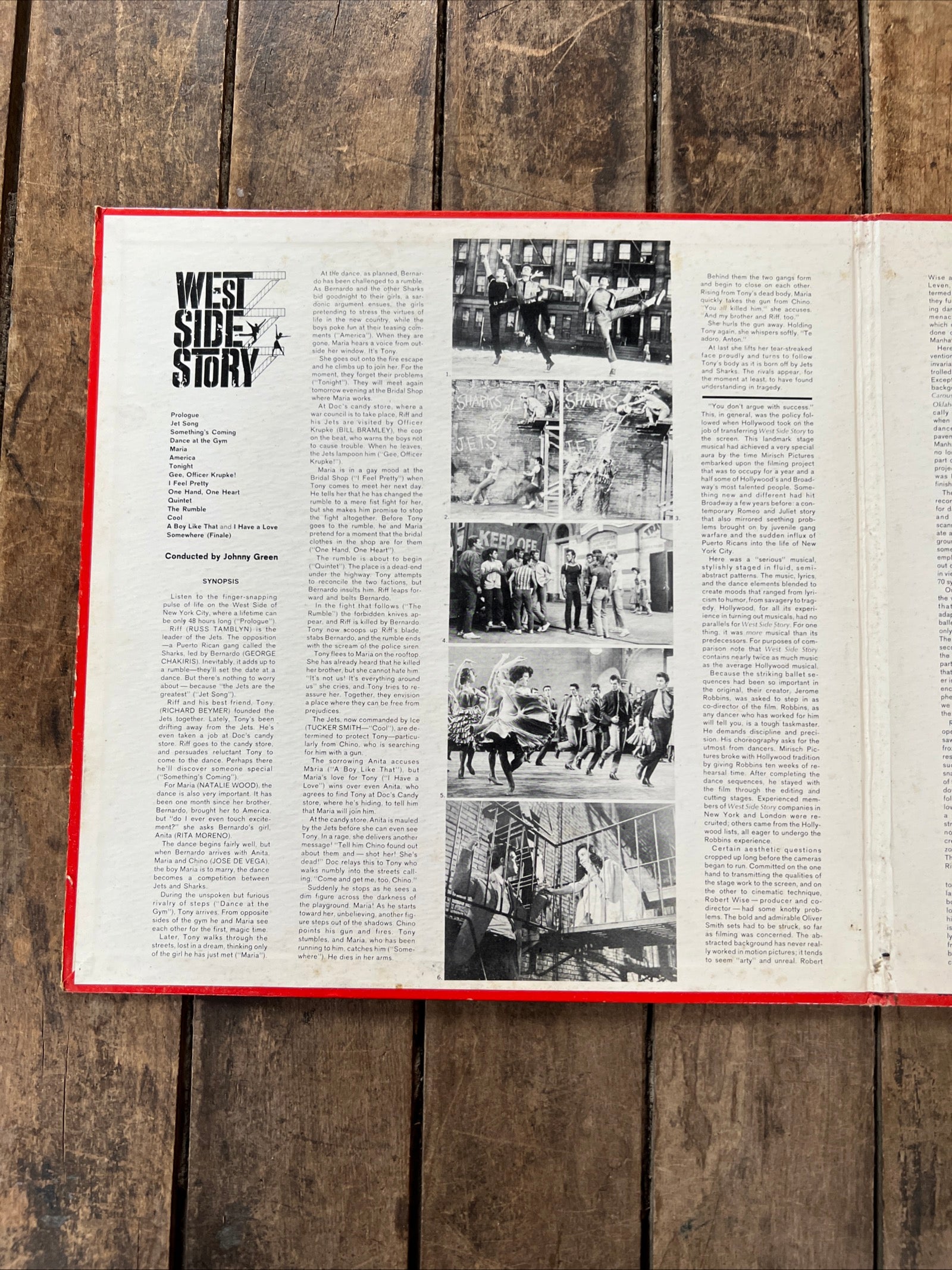 Leonard Bernstein - West Side Story - 1961 Columbia Masterworks LP Record Vinyl