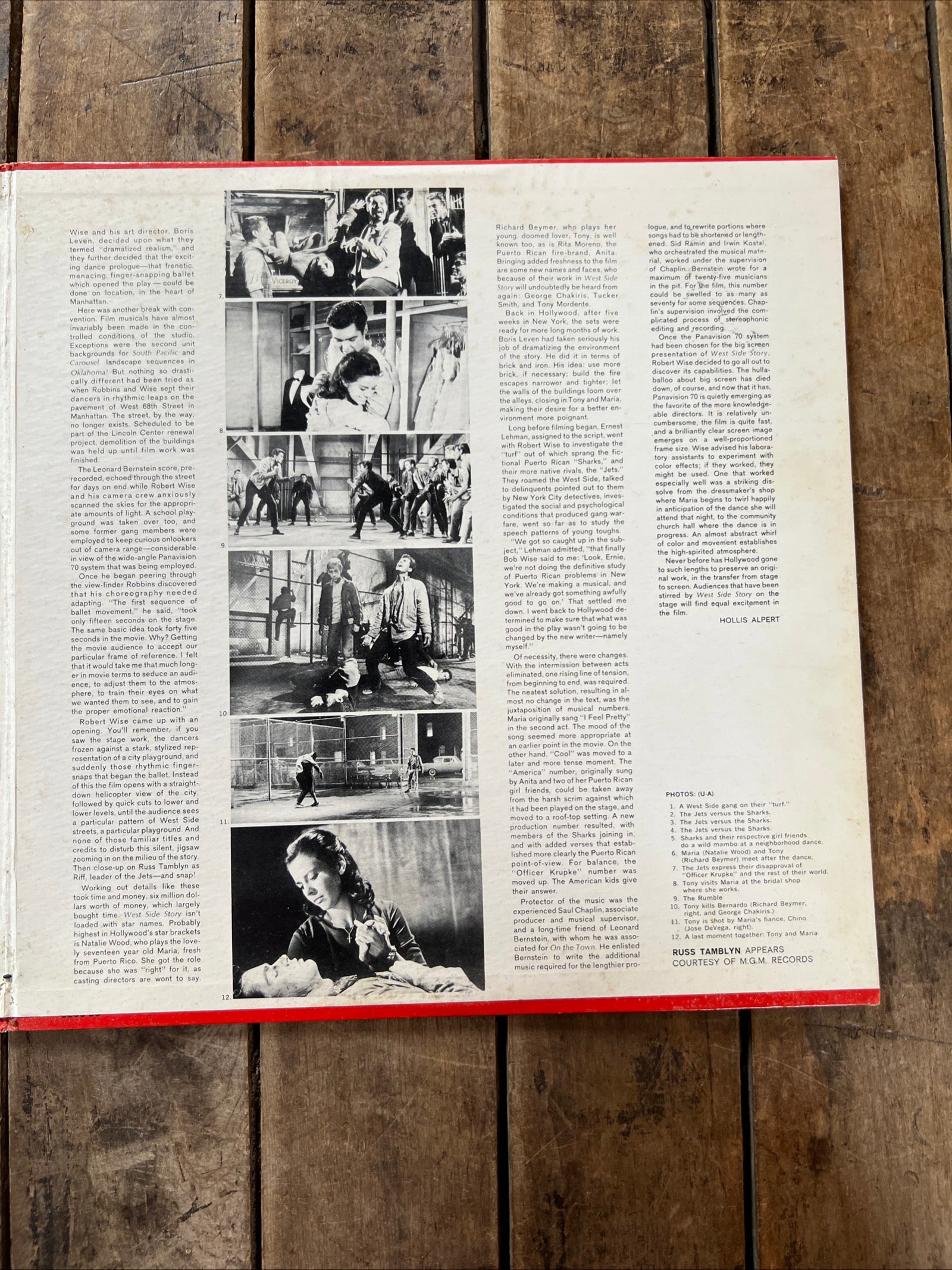 Leonard Bernstein - West Side Story - 1961 Columbia Masterworks LP Record Vinyl