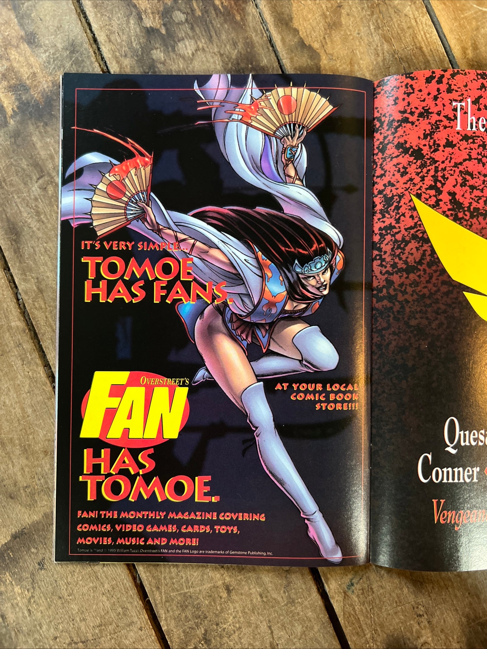 TOMOE #0 ( 1996 ) Crusade Comics