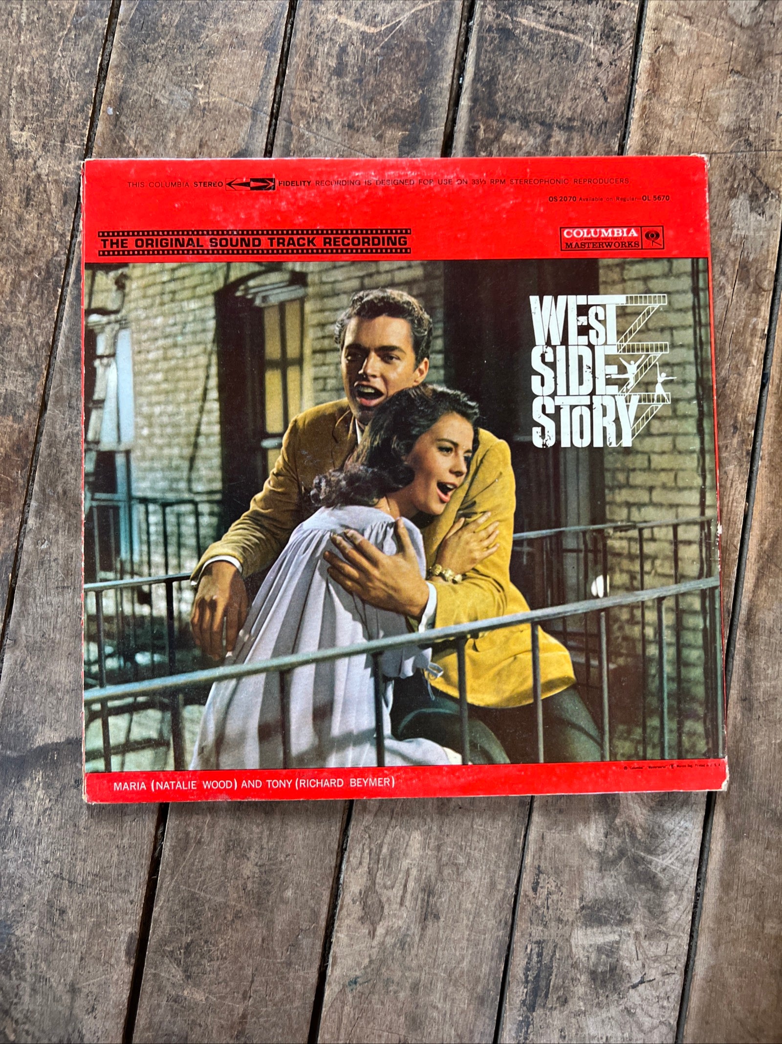Leonard Bernstein - West Side Story - 1961 Columbia Masterworks LP Record Vinyl