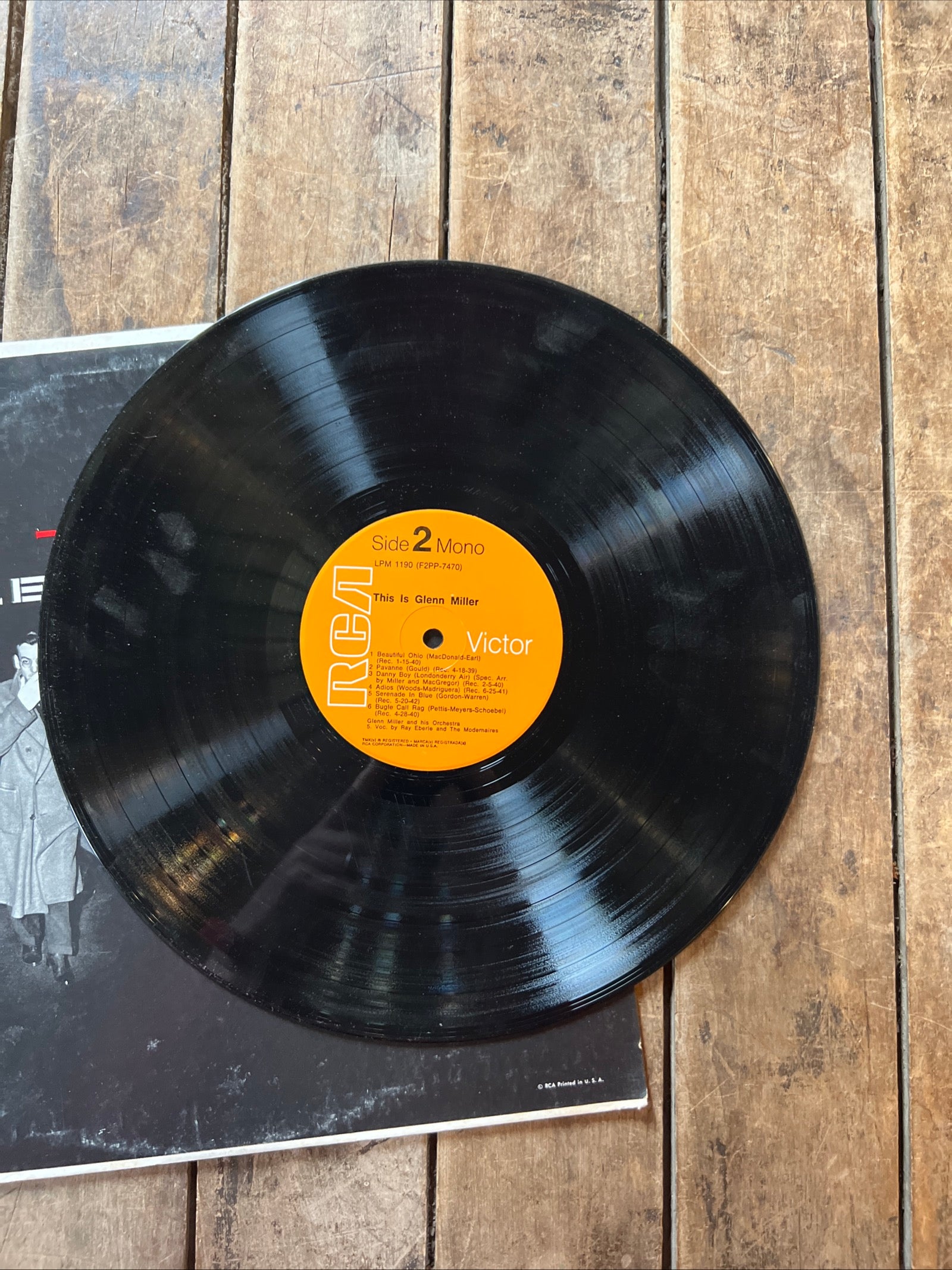 This Is Glenn Miller - 1956 RCA Victor Records - LP Record Viny