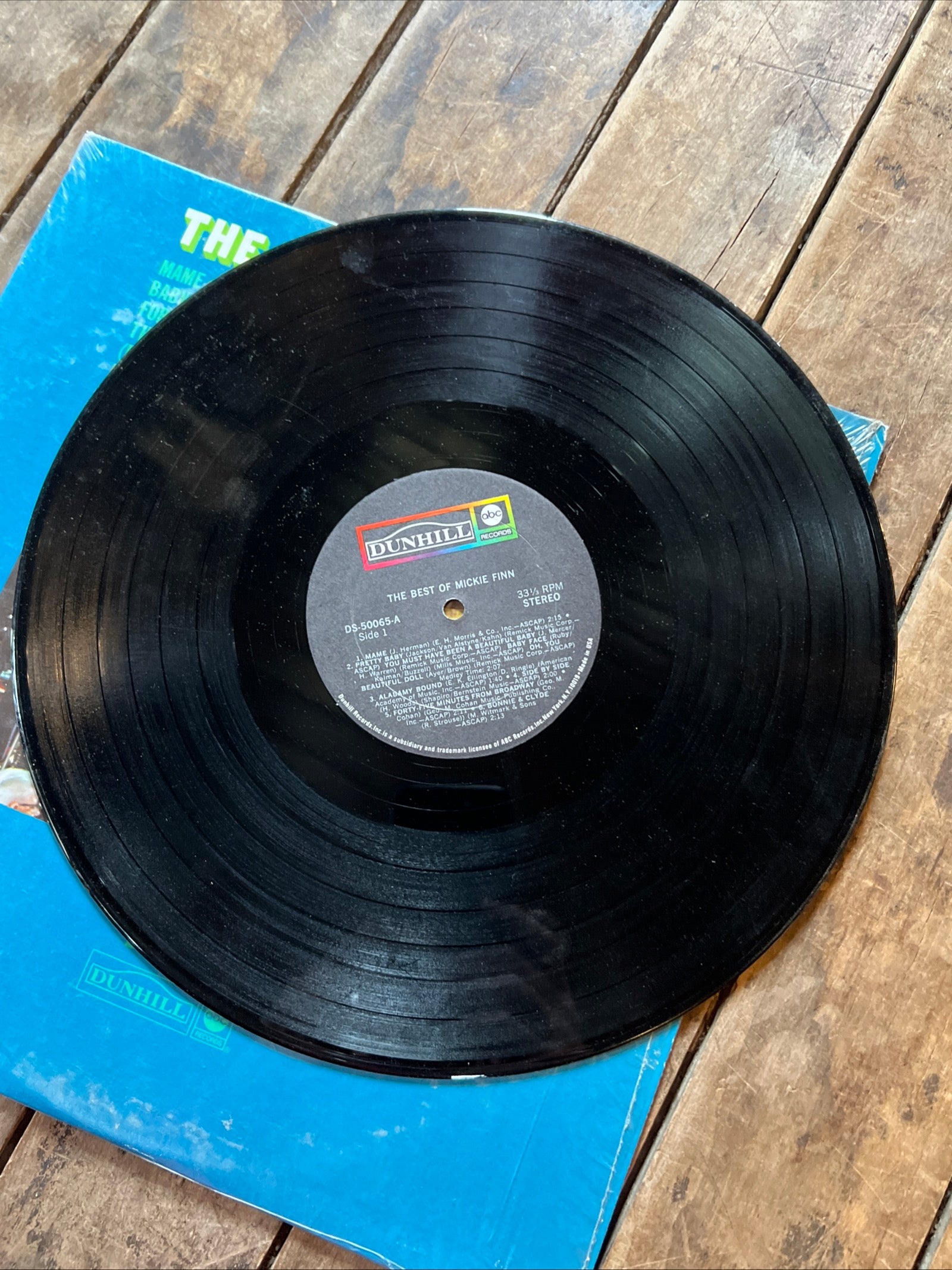The Best Of Mickie Finn - 1969 Dunhill Records