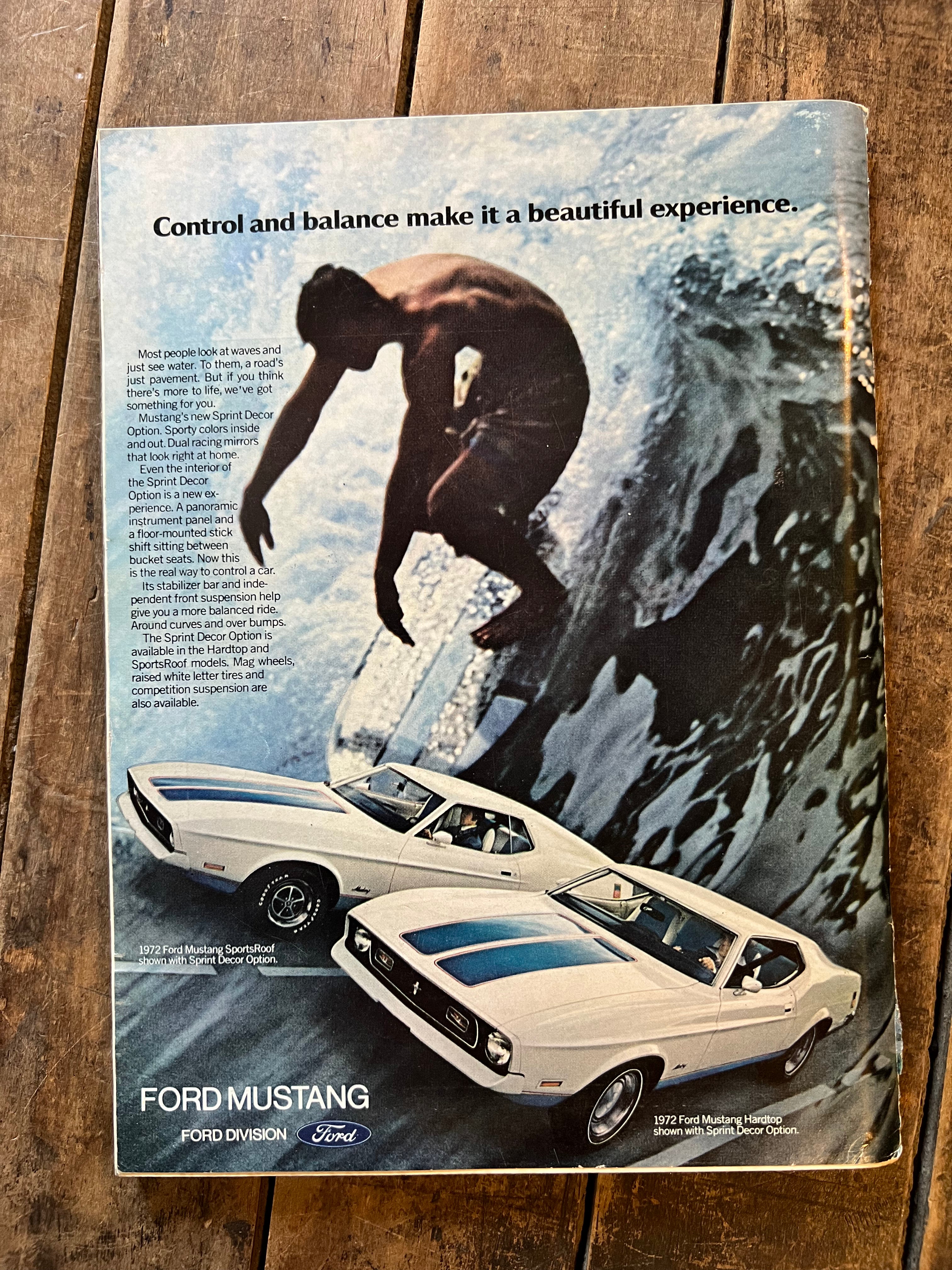 Playboy Magazine - April 1972 Issue - Centerfold Model Vicki Peters