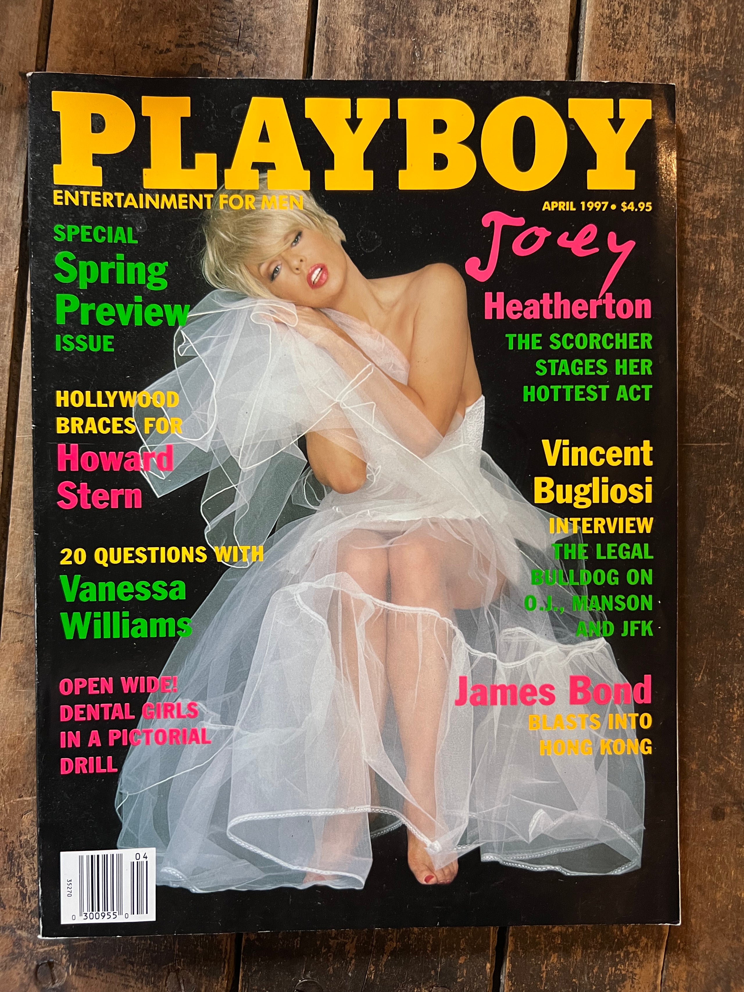 Playboy Magazine “ Entertainment For Men” - April 1997