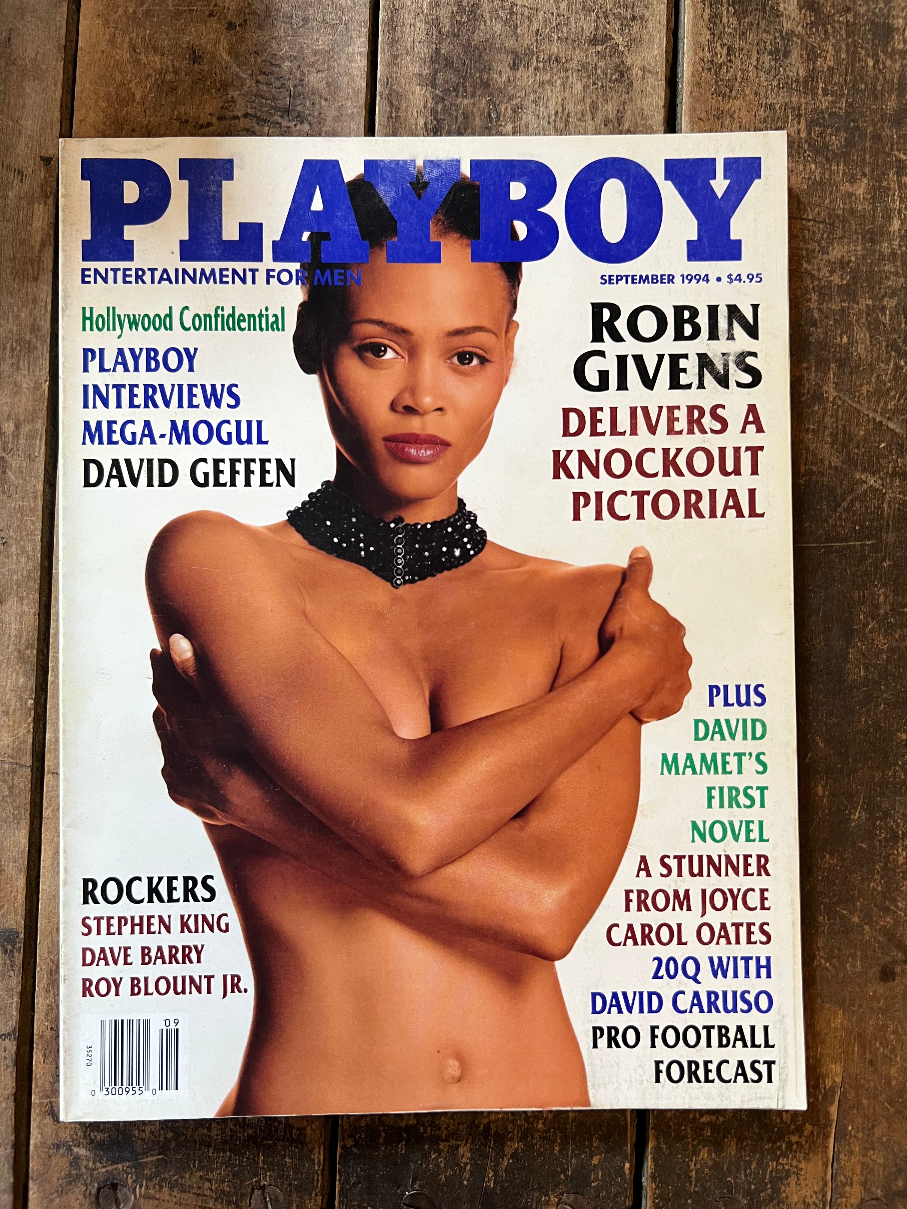 Playboy Magazine “ Entertainment For Men” - September 1994 Issue - Robin Givens