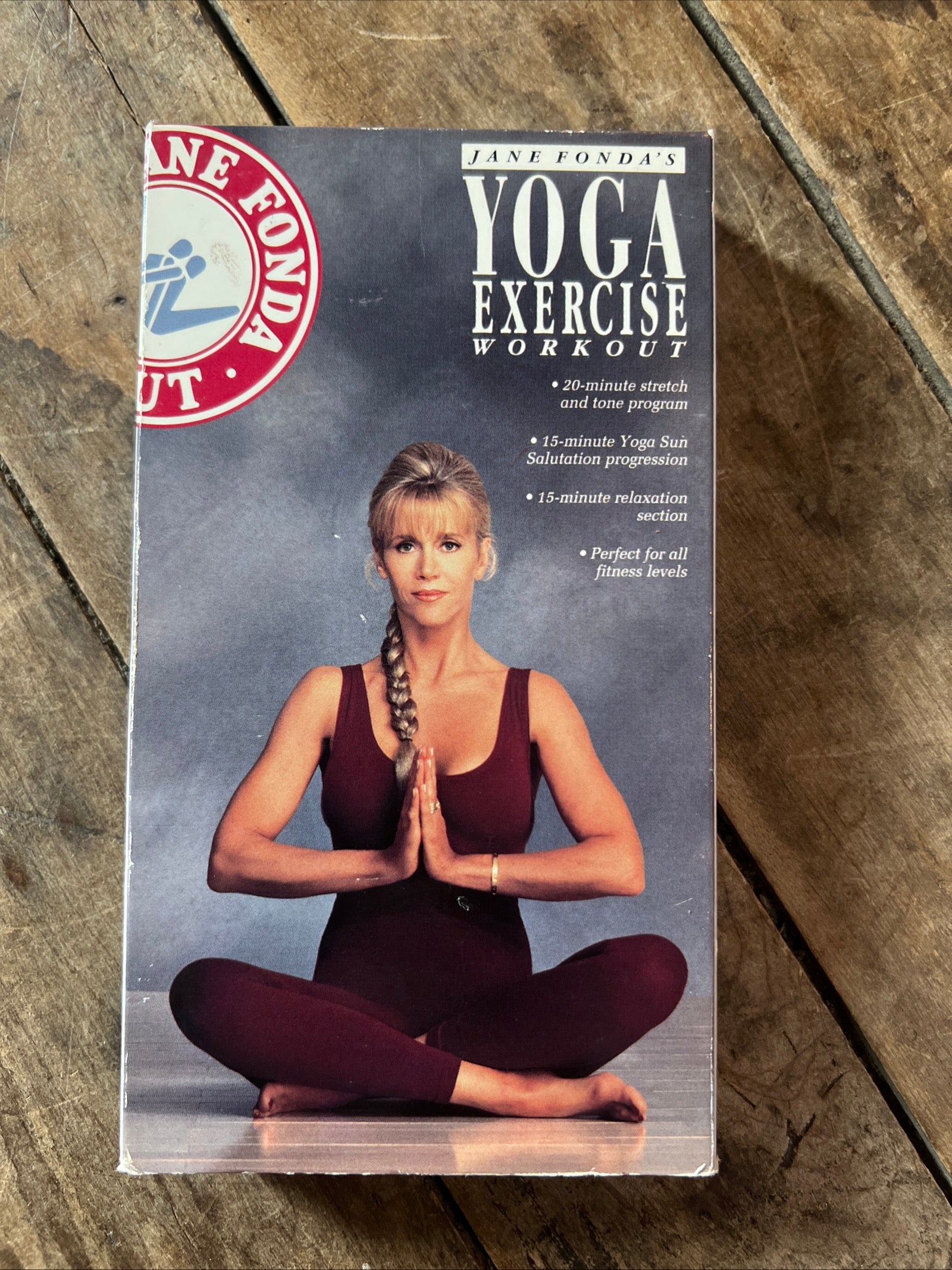 Jane Fonda’s YOGA EXERCISE Workout ( VHS 1993 )