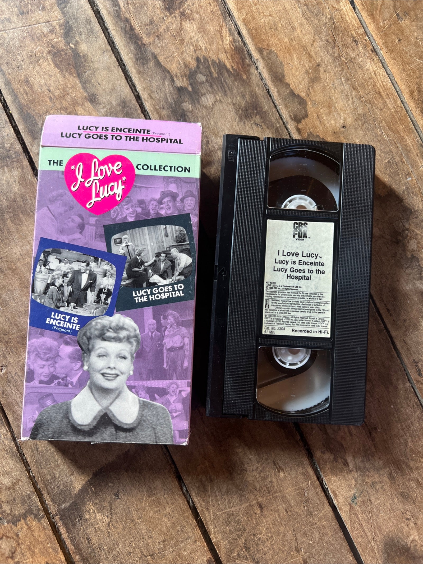 The I Love Lucy Collection ( VHS 1989 )