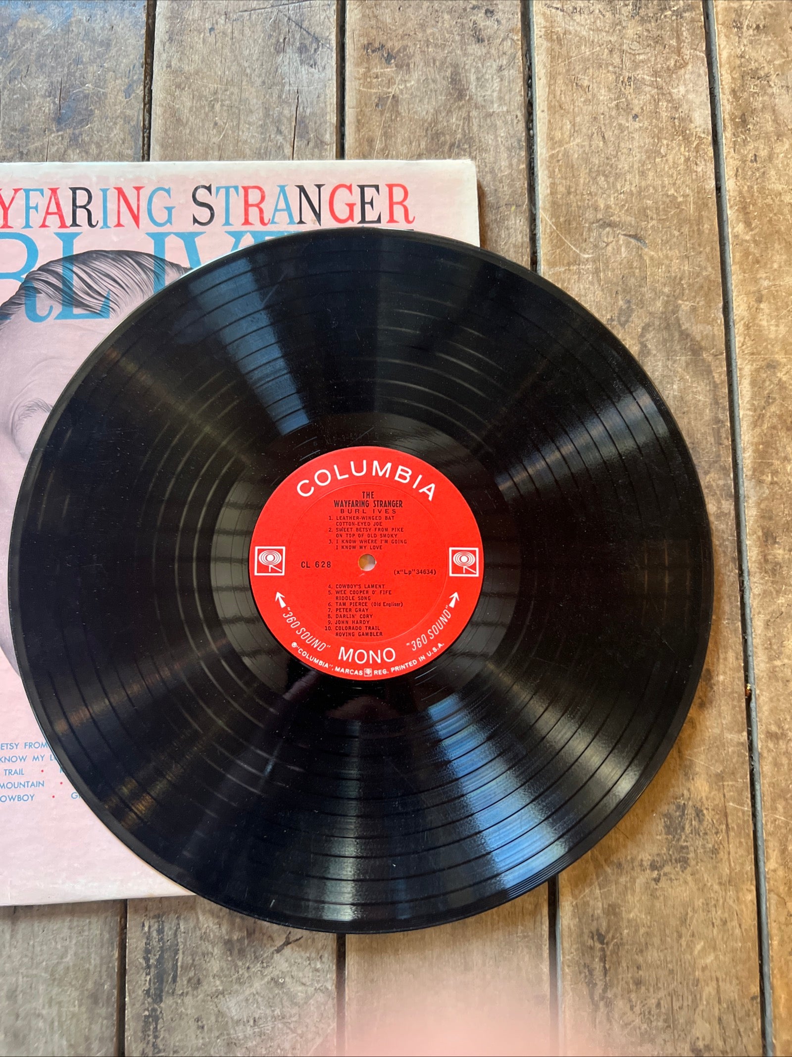 Burl Ives - The Wayfaring Stranger - 1955 Columbia Records
