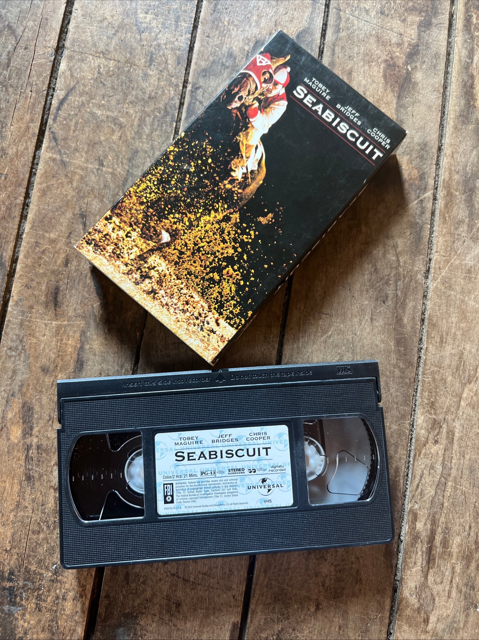 Seabiscuit ( VHS 2003 ) Sports / Documentary [PG-13]