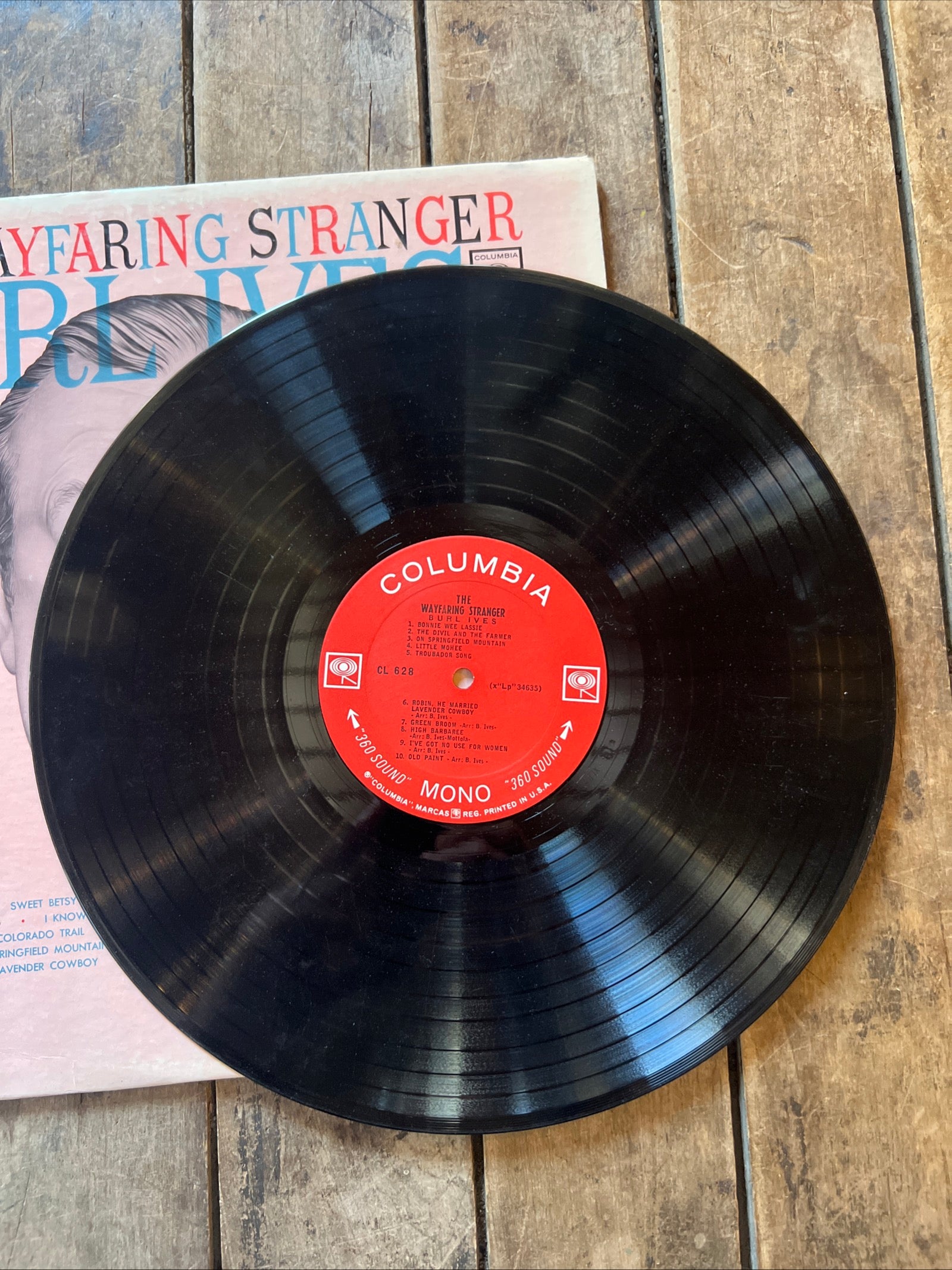 Burl Ives - The Wayfaring Stranger - 1955 Columbia Records
