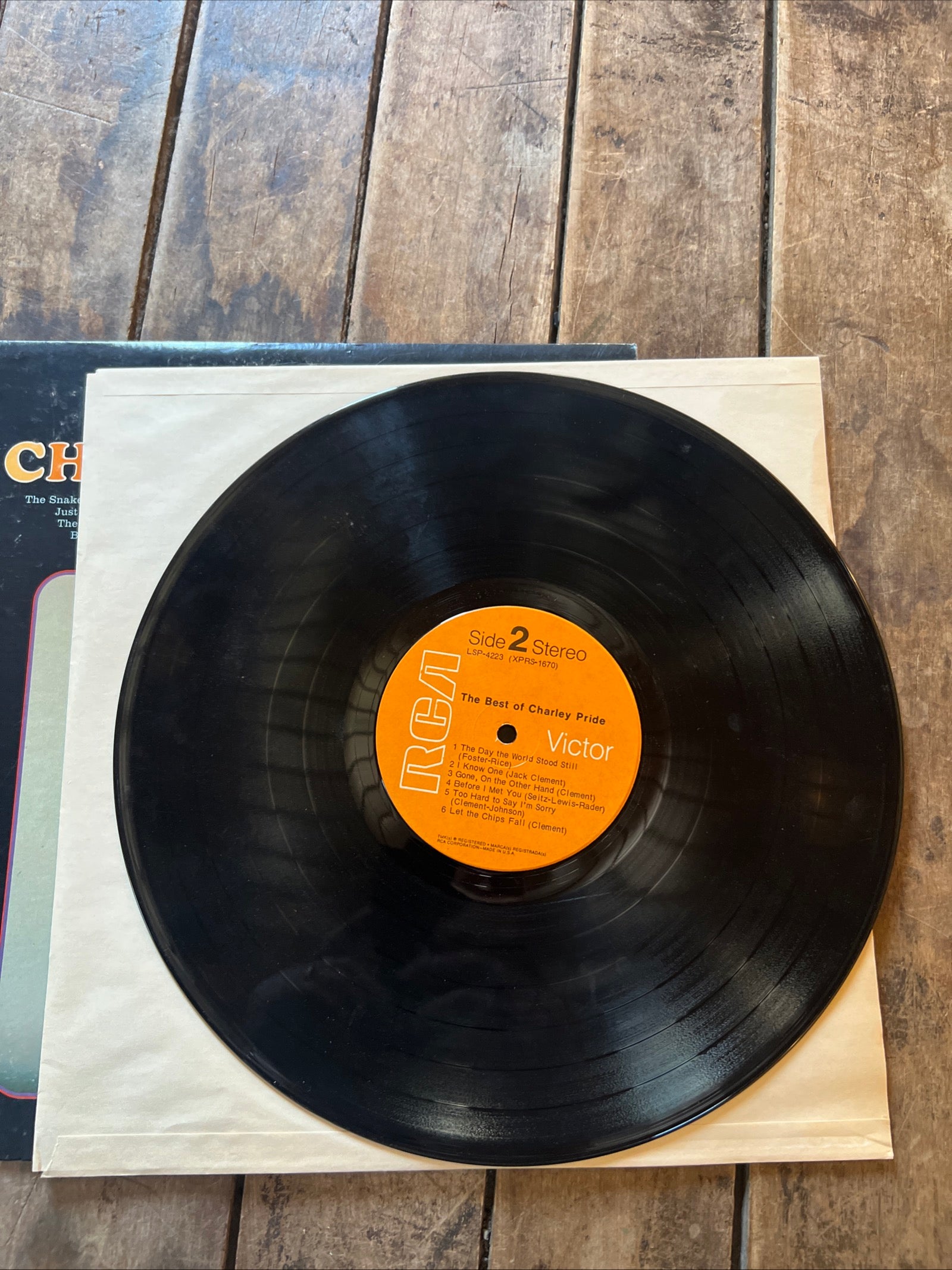 The Best Of Charley Pride - 1969 RCA Victor Records