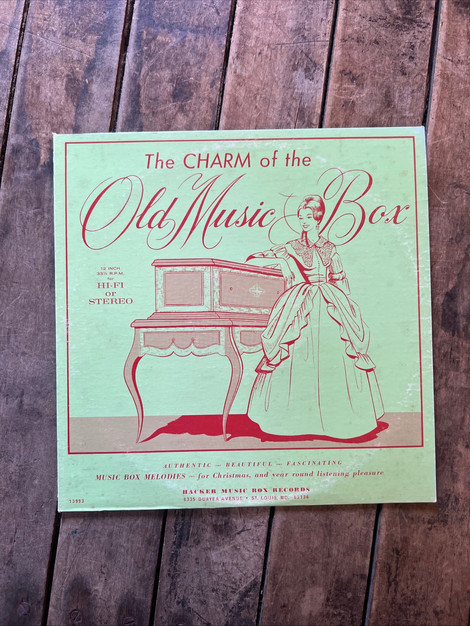 The Charm Of The Old Music Box - 1960s Hacker Music Box Records