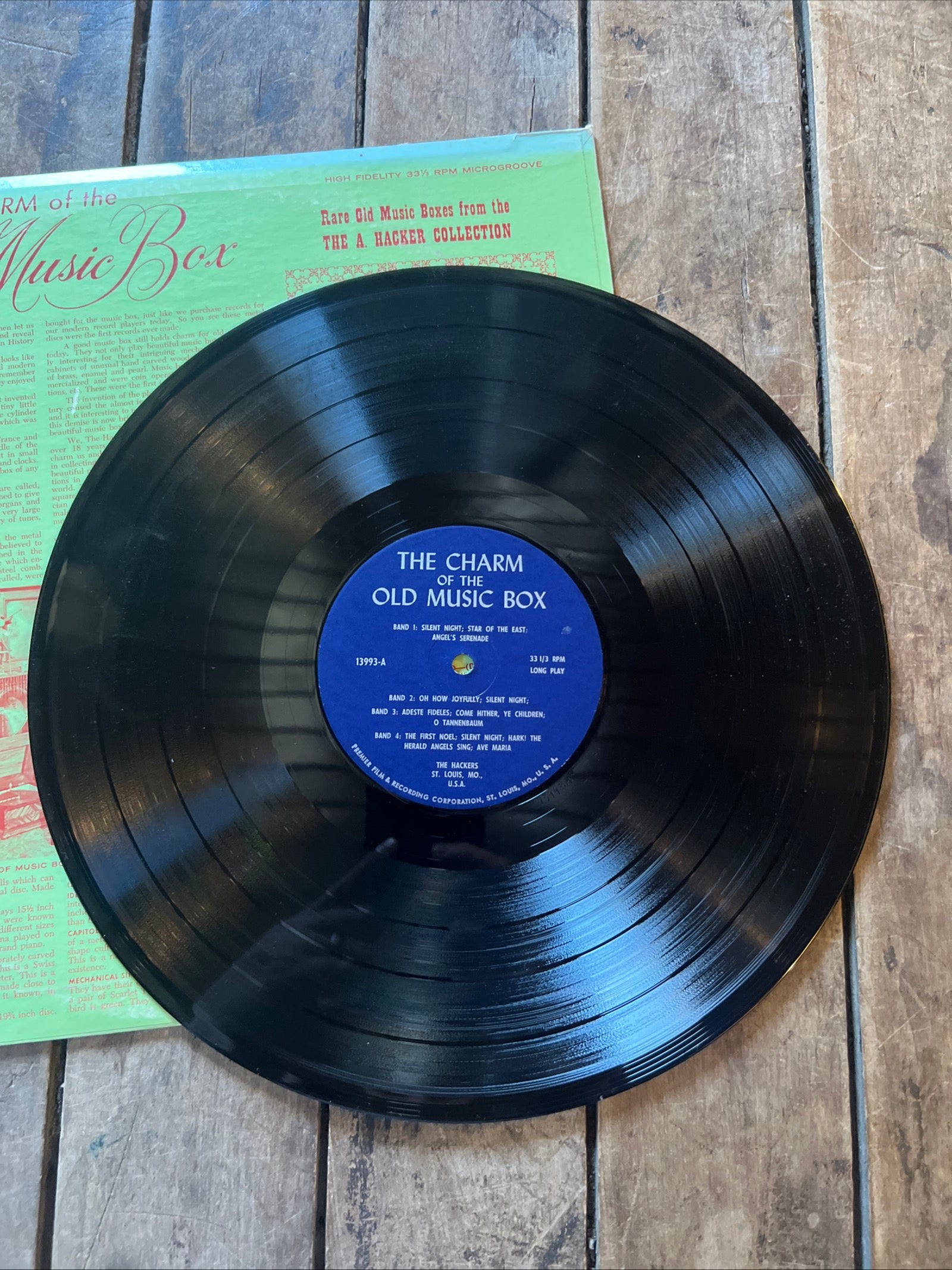 The Charm Of The Old Music Box - 1960s Hacker Music Box Records