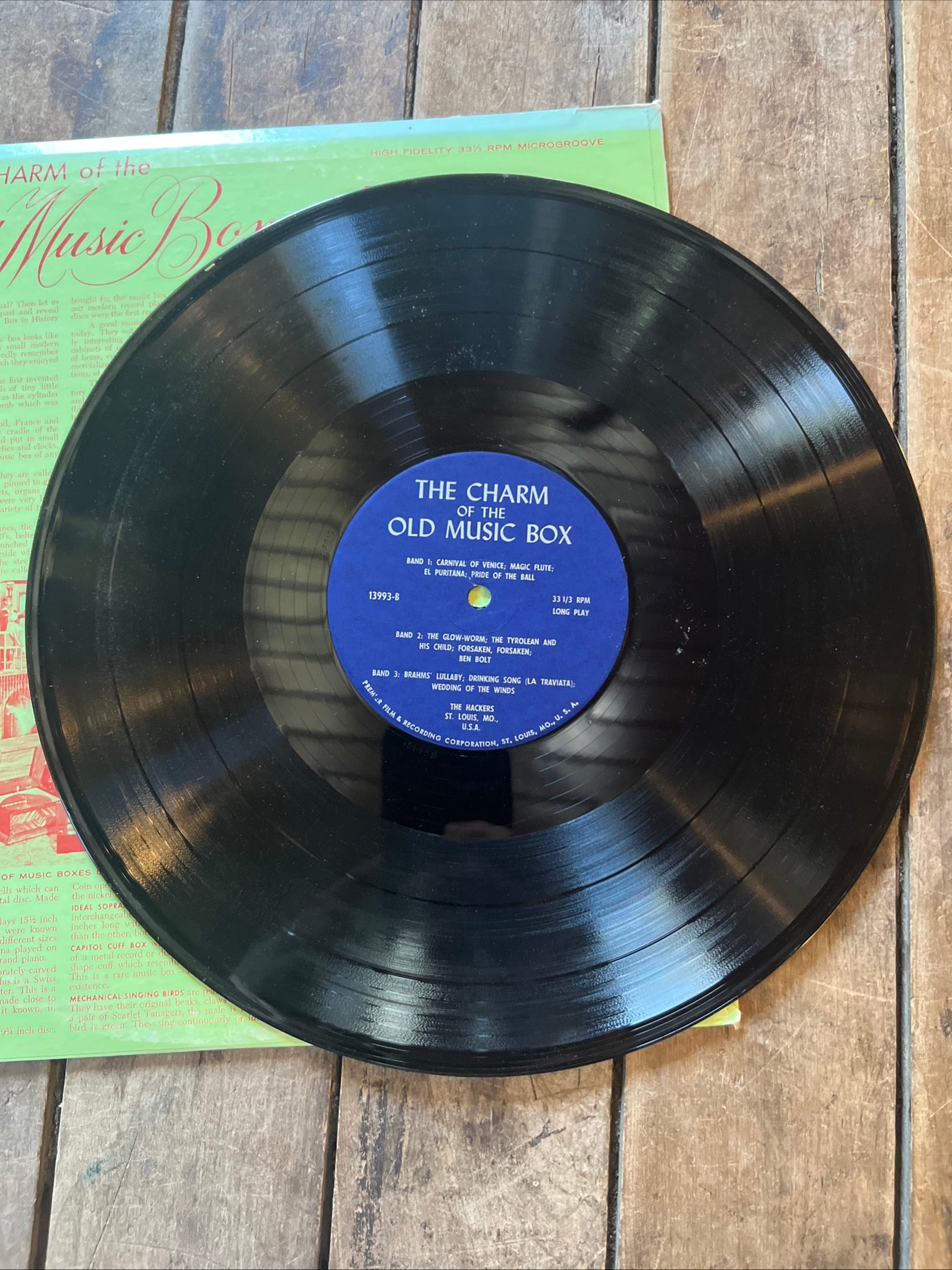 The Charm Of The Old Music Box - 1960s Hacker Music Box Records