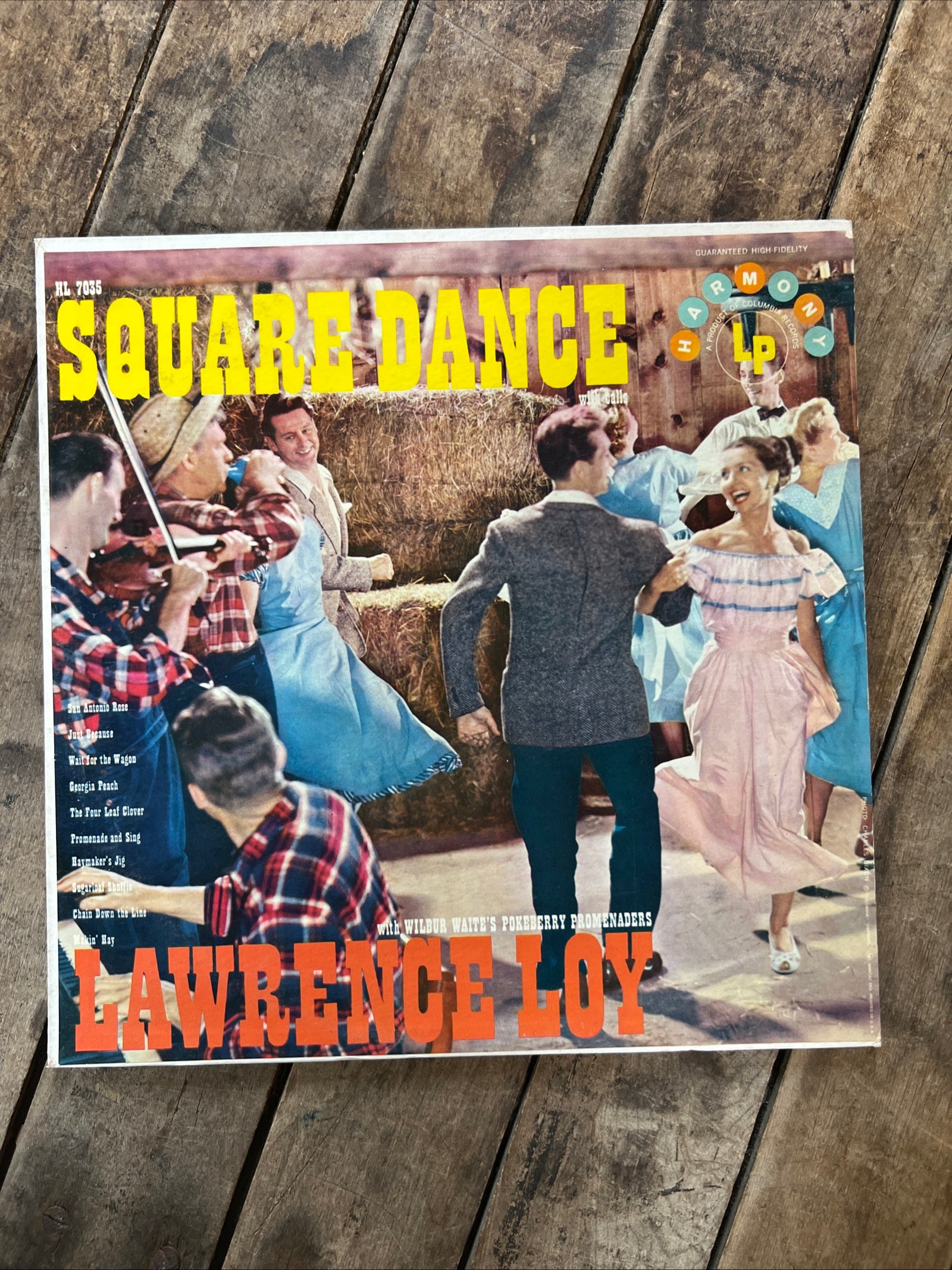 Lawrence V. Loy - SQUARE DANCE - 1957 Harmony Records