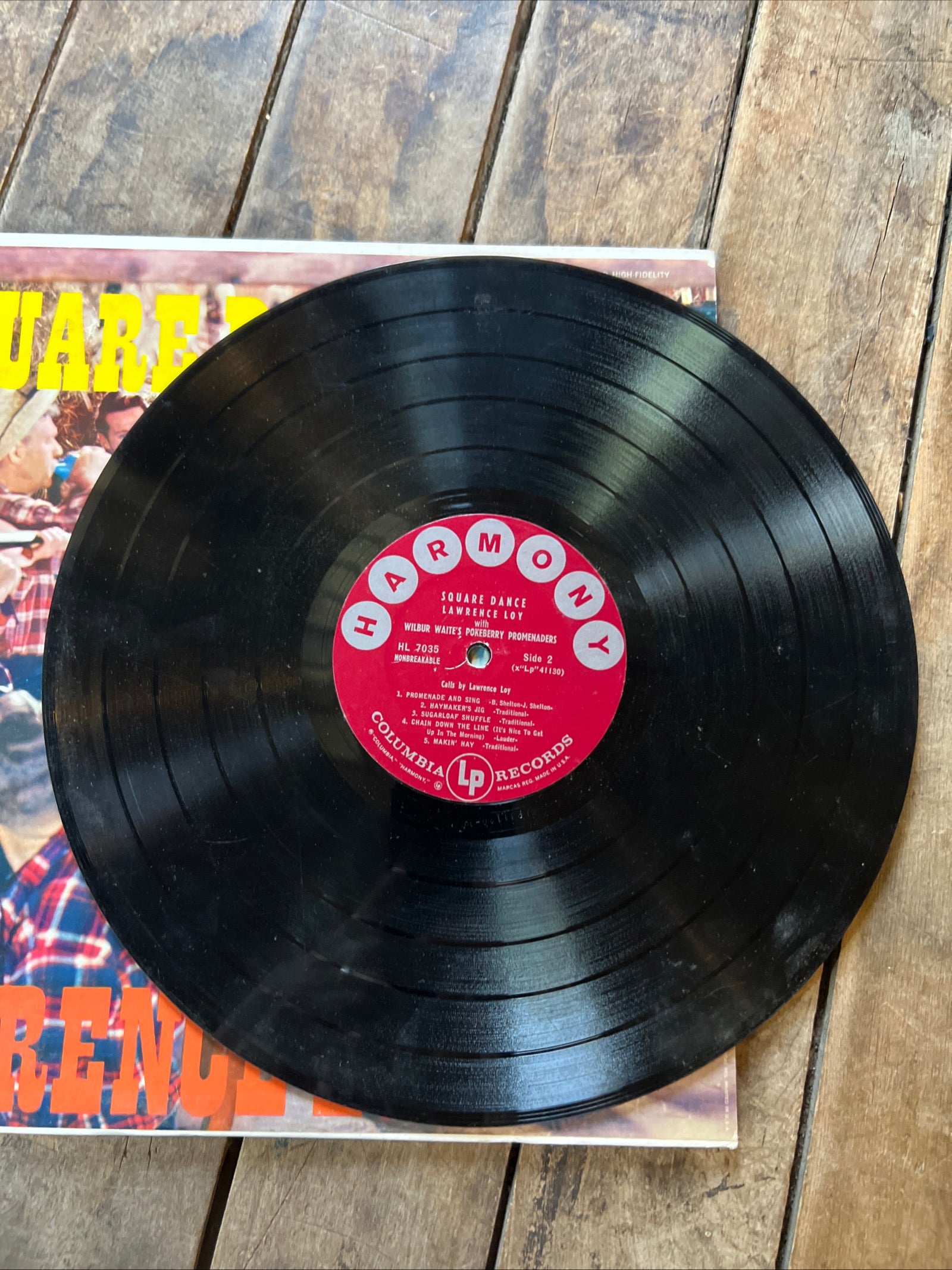Lawrence V. Loy - SQUARE DANCE - 1957 Harmony Records