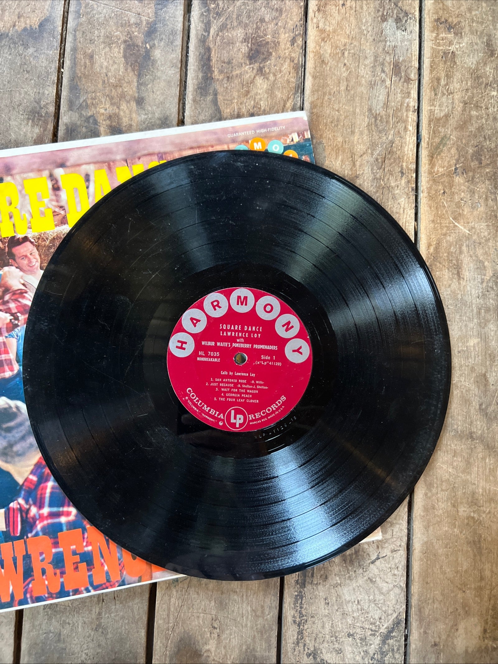 Lawrence V. Loy - SQUARE DANCE - 1957 Harmony Records
