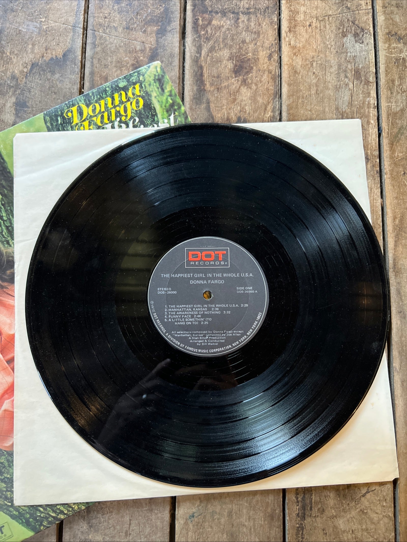 Donna Fargo - The Happiest Girl In The Whole USA - 1972 DOT Records