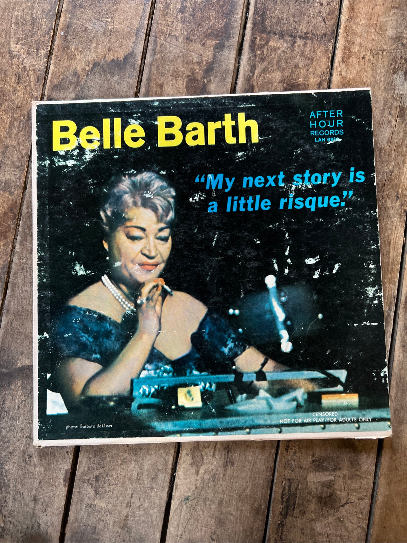 Belle Barth - My Next Story Is A Little Risqué - 1961 After Hours Records
