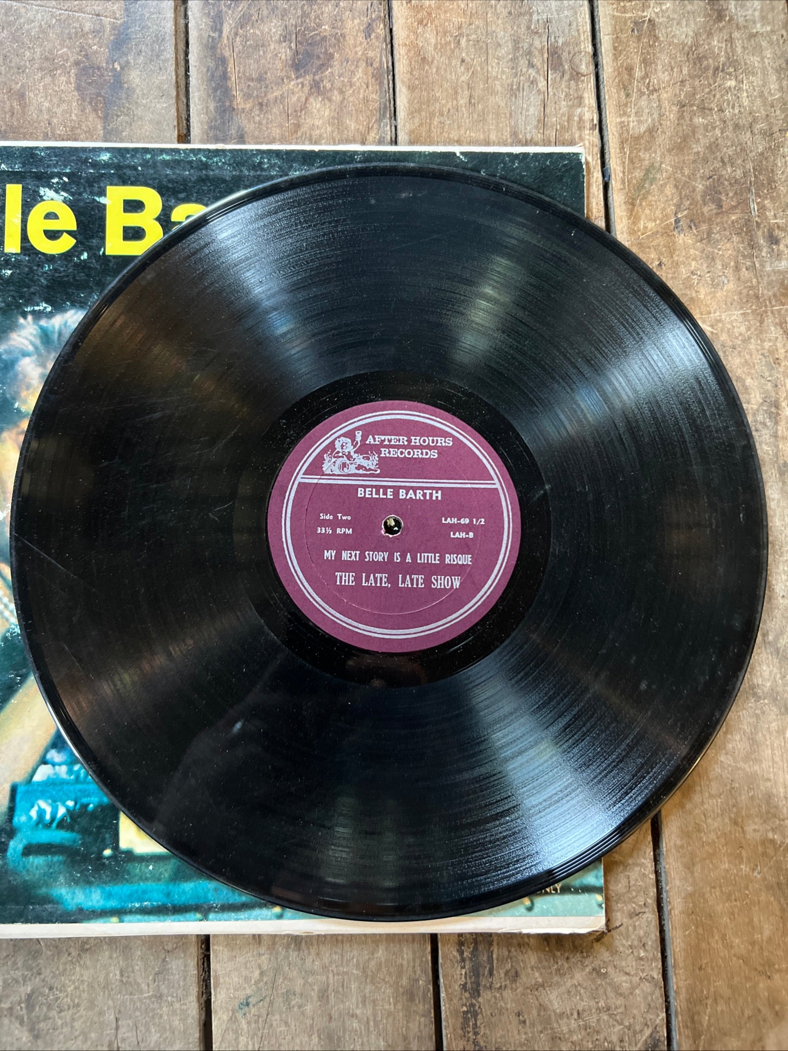Belle Barth - My Next Story Is A Little Risqué - 1961 After Hours Records