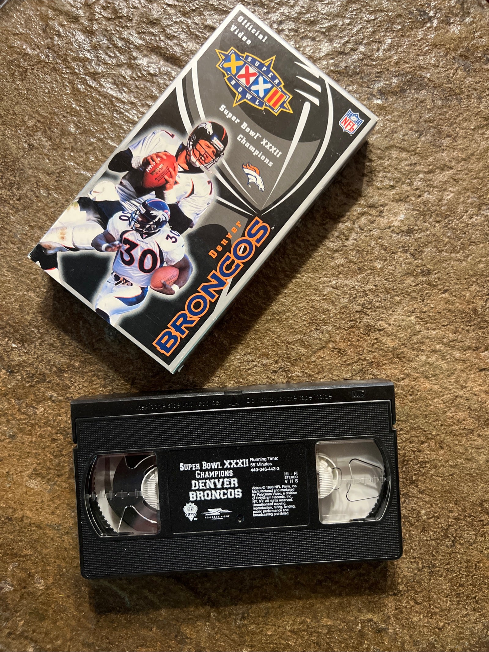 Denver Broncos ( NFL FILMS VHS 1998 ) Super Bowl XXXII Champions Official Video
