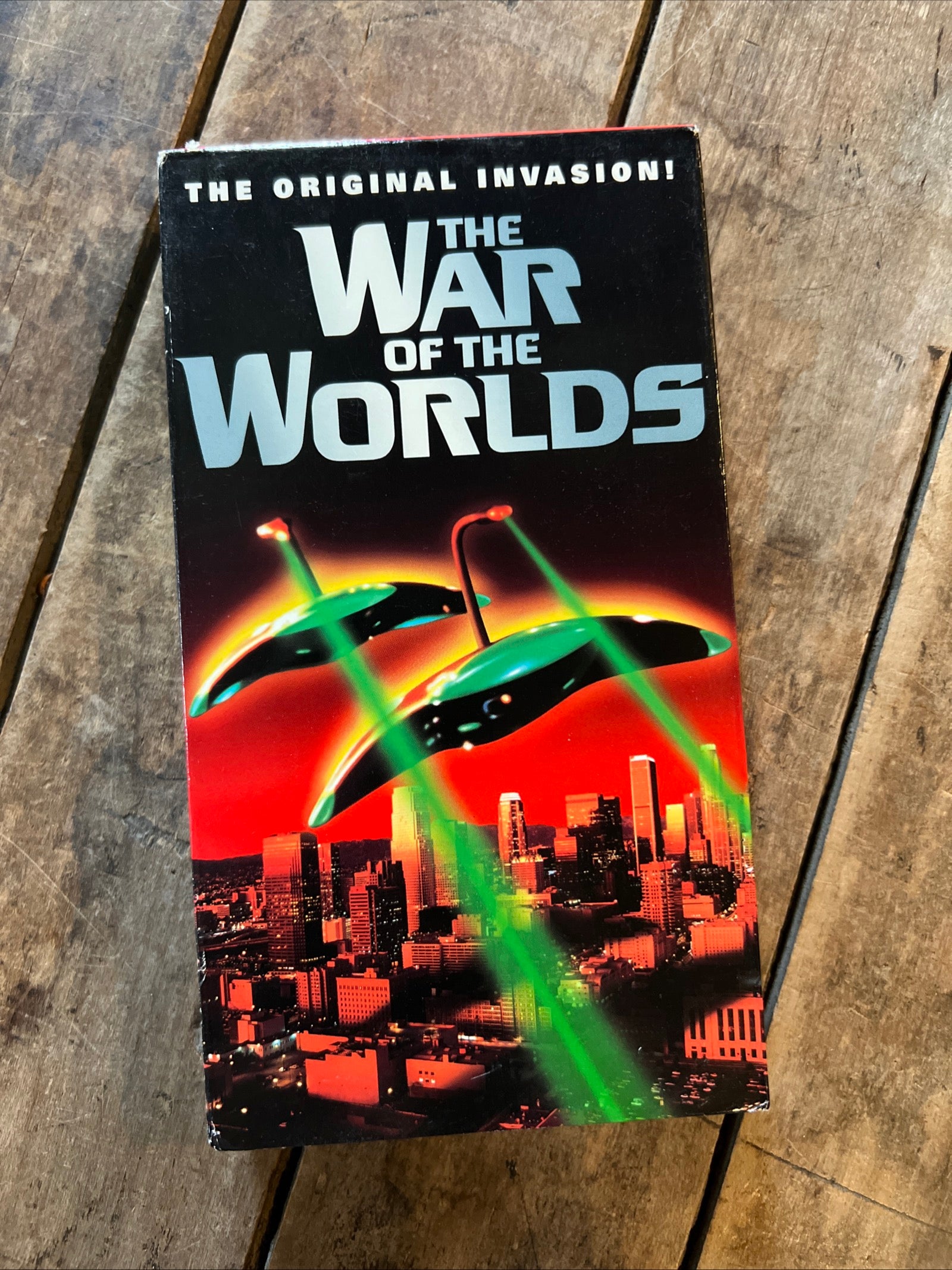 The War Of The Worlds ( VHS 1953 ) SCI-Fi / Thriller [G] Starring Gene Barry