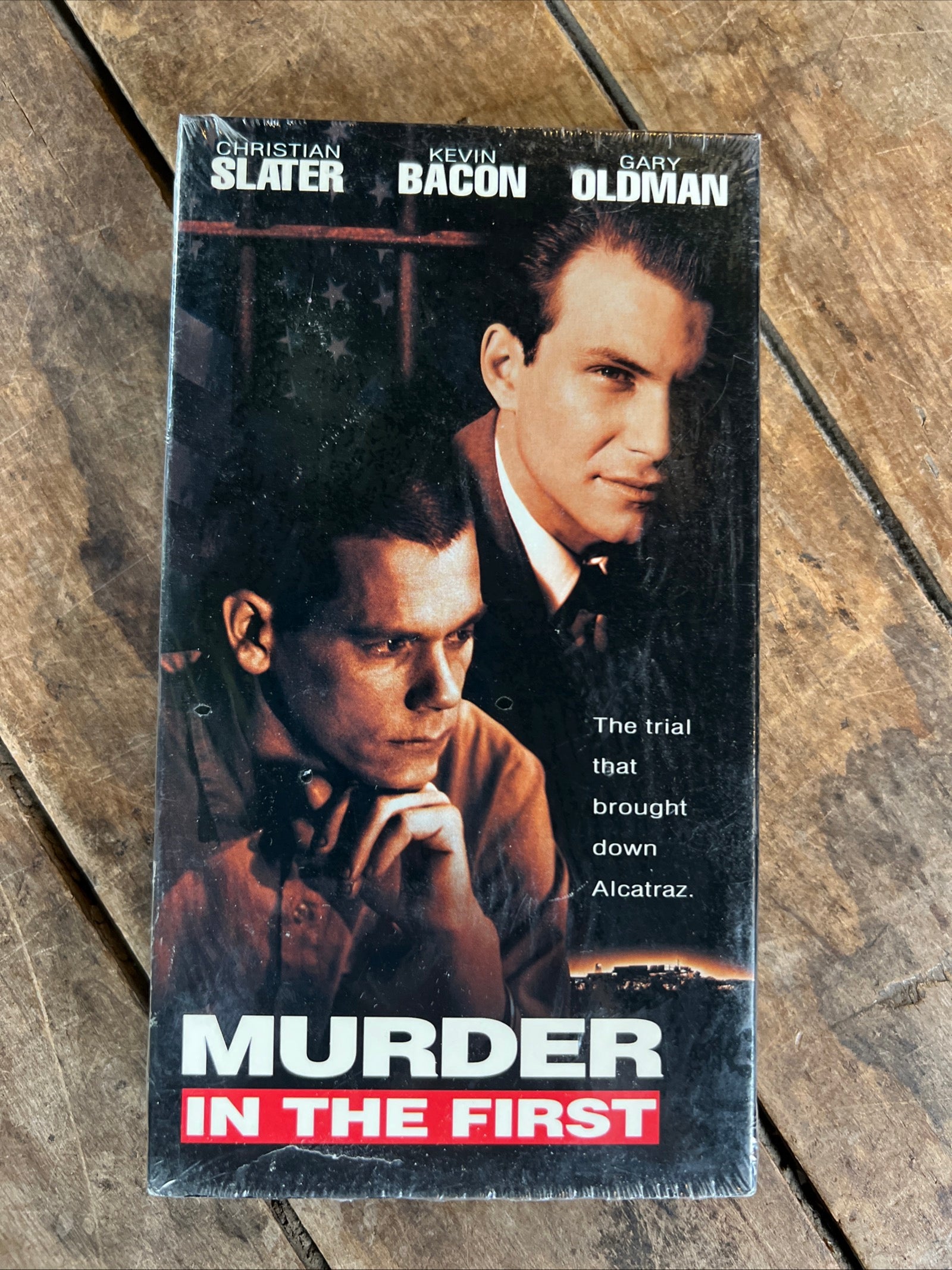 Murder In The First ( VHS 1995 ) Crime / Thriller [R] Starring Kevin Bacon