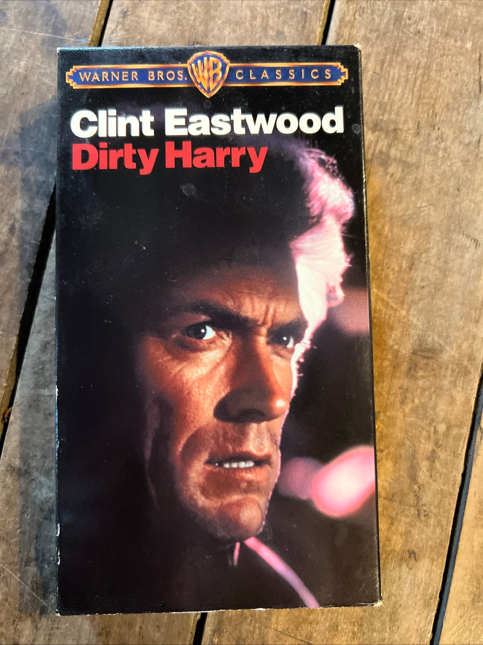 Dirty Harry ( VHS 1971 ) Action / Crime [R] Starring Clint Eastwood