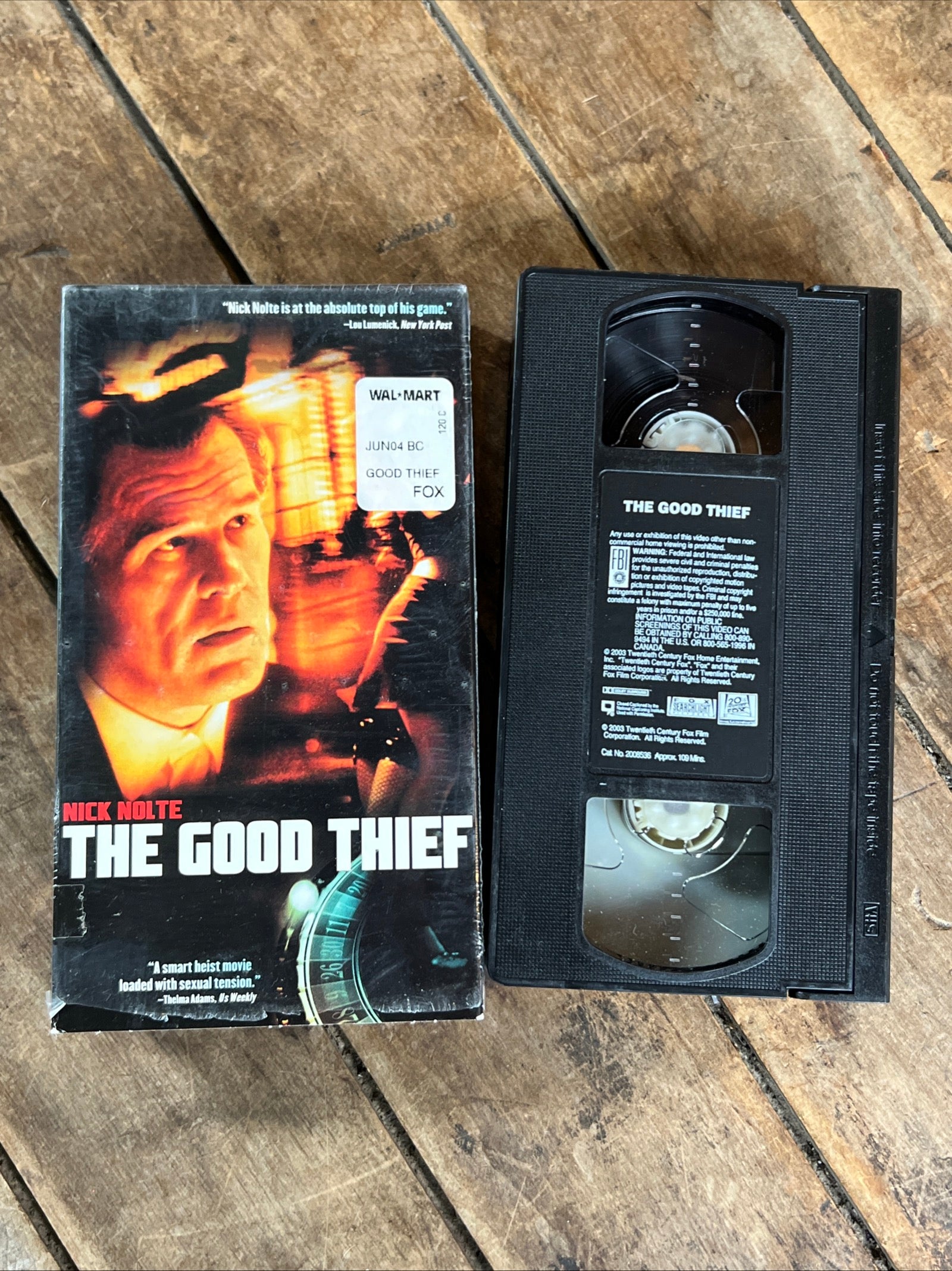 The Good Thief ( VHS 2002 ) Crime / Thriller [R]